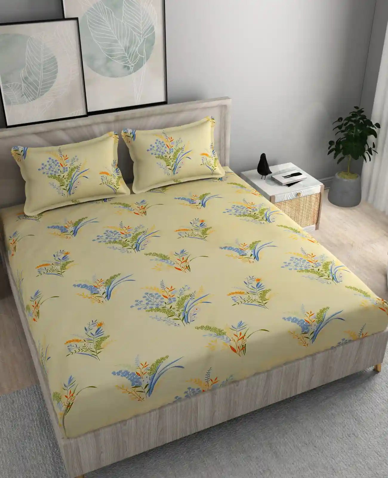 Irene - King - Fitted Bedsheet (78×72 inches)