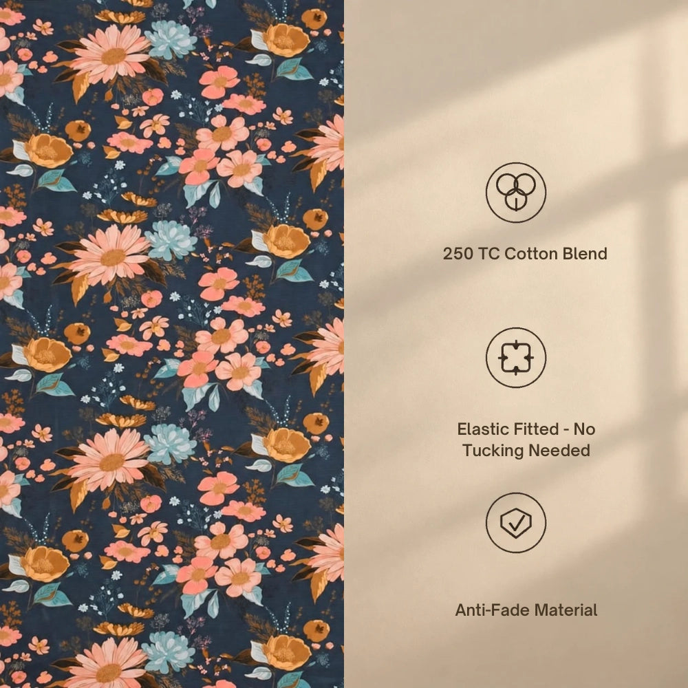 Jenny - King - Fitted Bedsheet (78×72 inches)