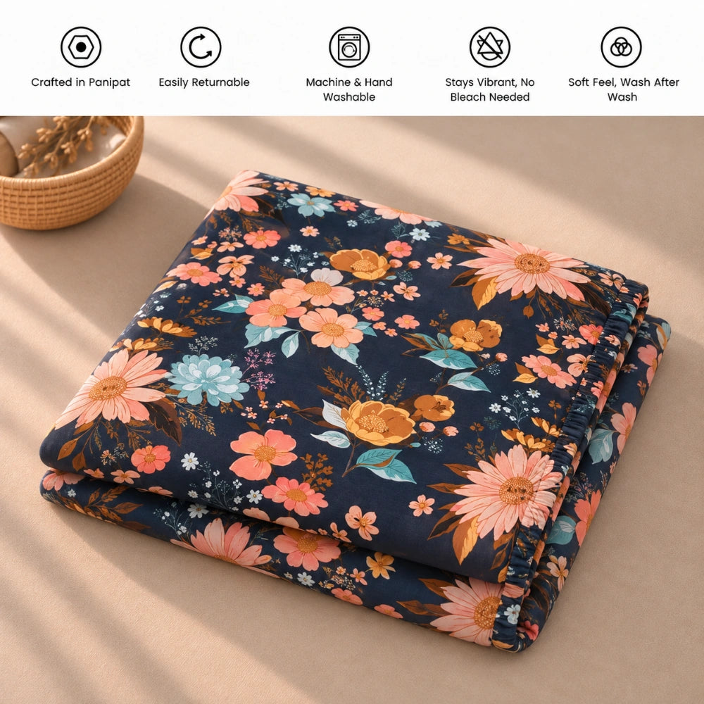 Jenny - King - Fitted Bedsheet (78×72 inches)