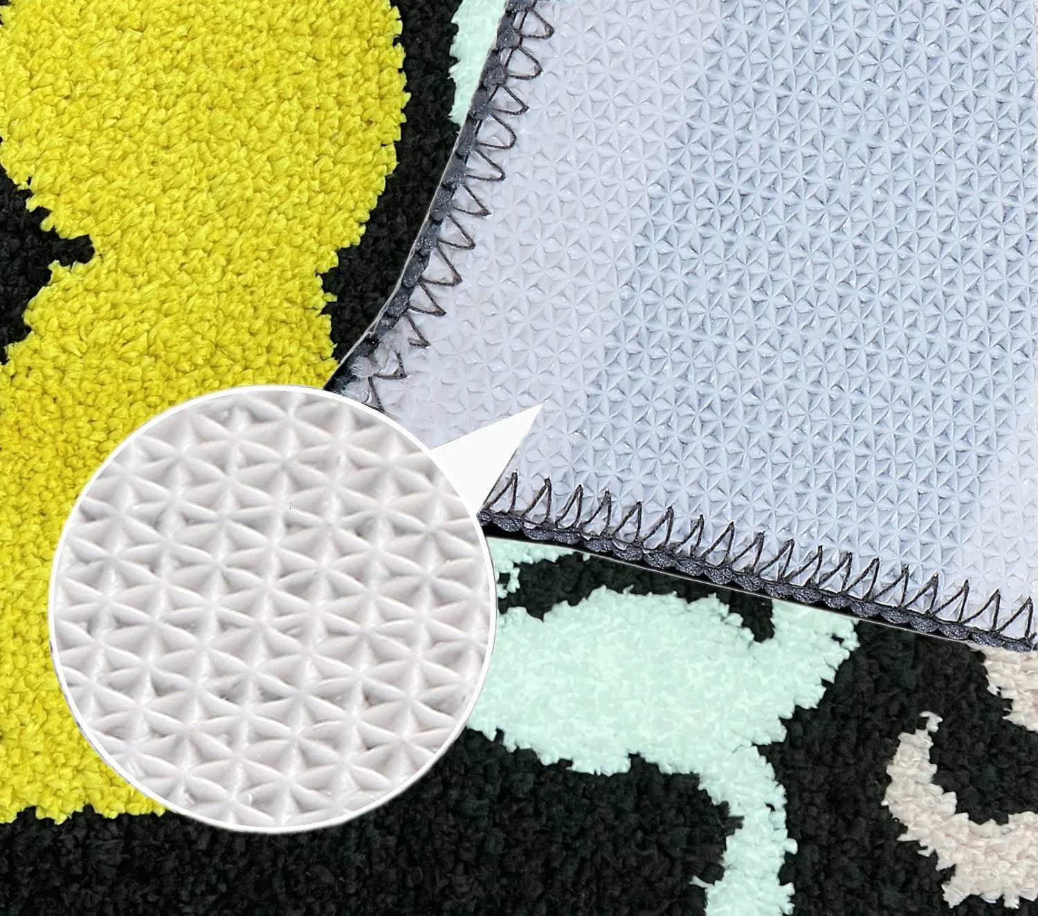 Kitty - Anti-Slip Microfibre Doormat (40x60 cm) - Pack of 1