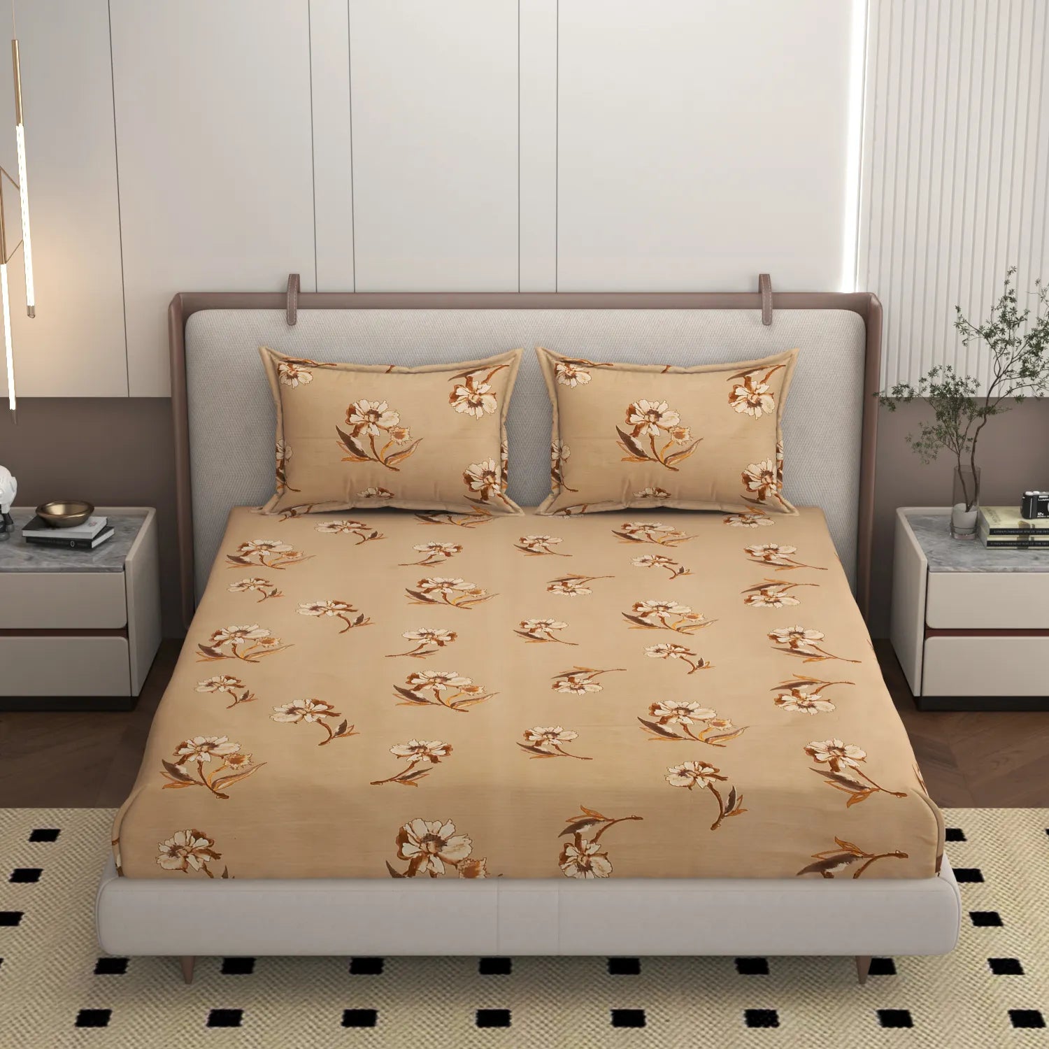 Lydia - King - Fitted Bedsheet (78×72 inches)