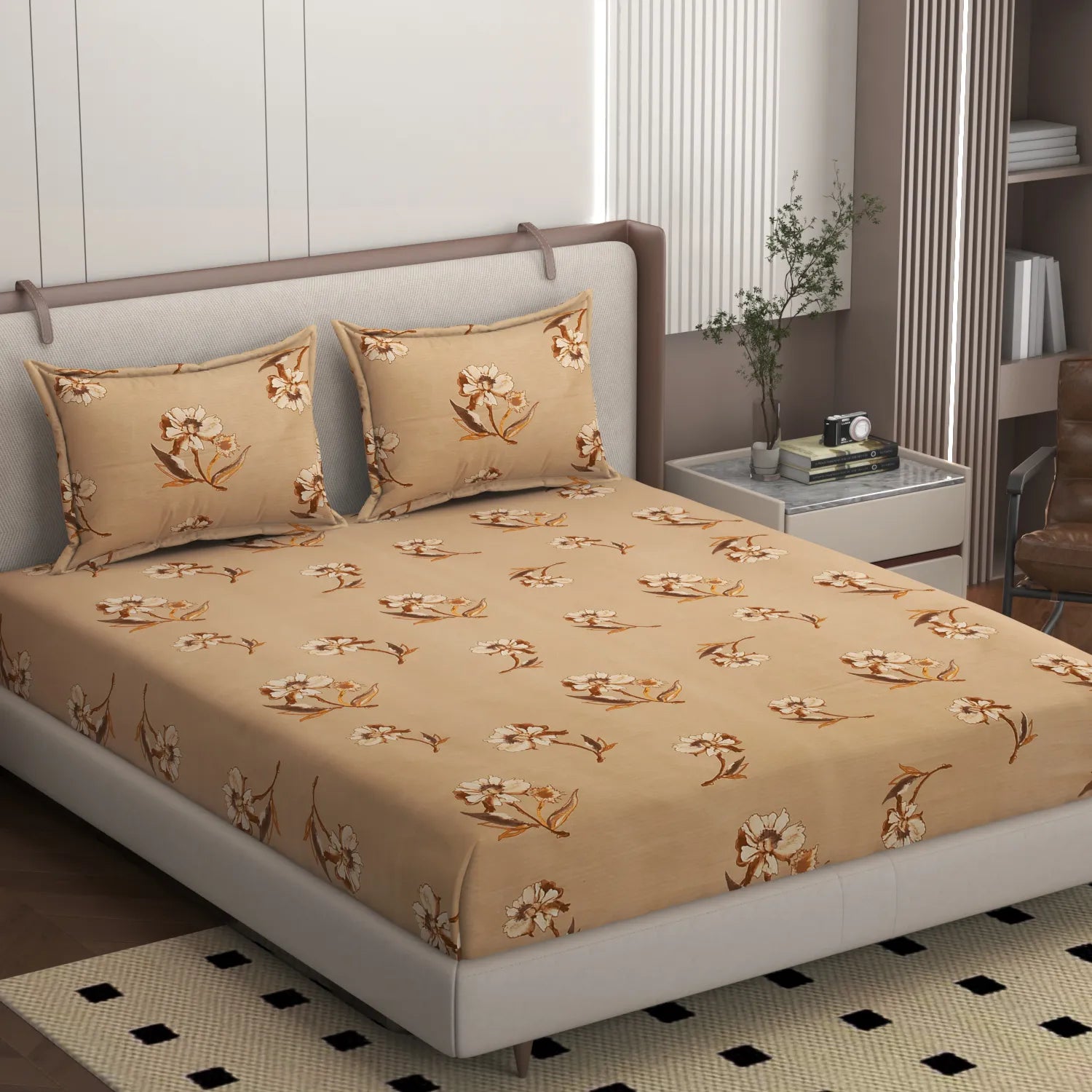 Lydia - King - Fitted Bedsheet (78×72 inches)