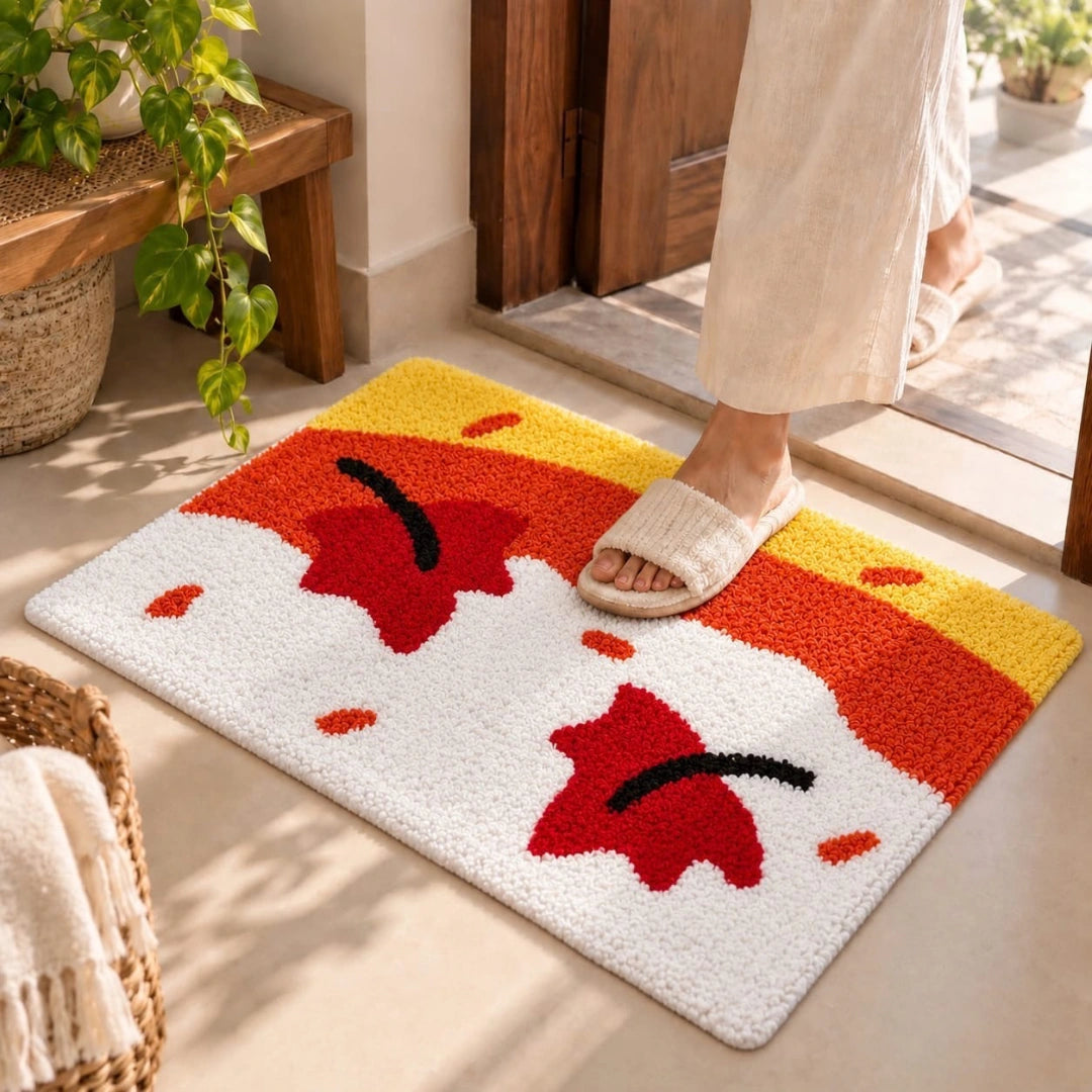 Maple - Anti-Slip Microfibre Doormat (40x60 cm) - Pack of 1