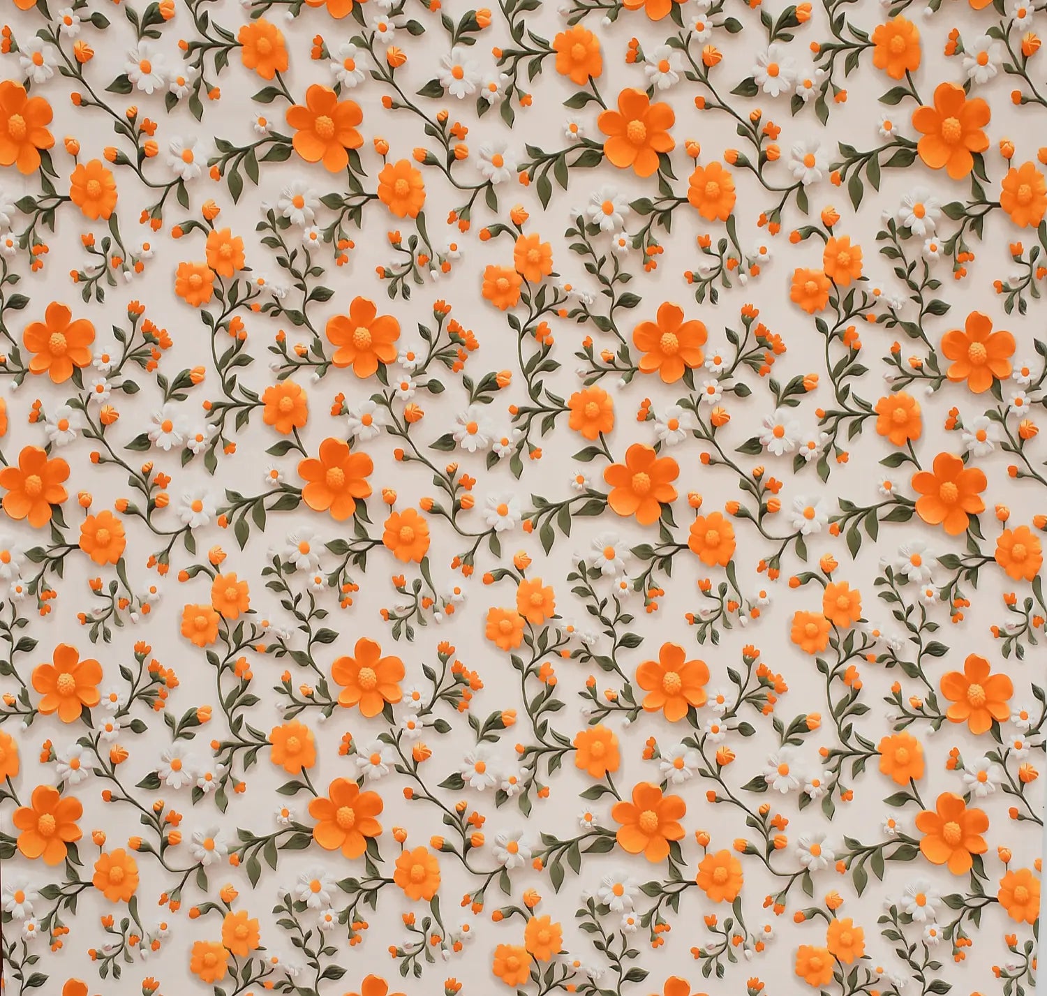 Marigale - King - 7D Design Fitted Bedsheet (78×72 inches)