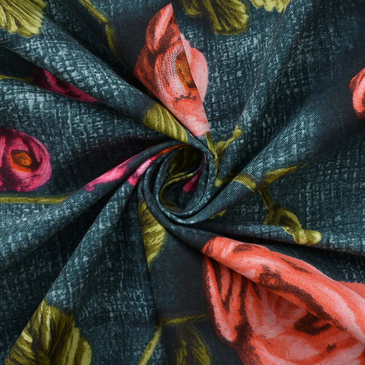 Moonflower - King - 7D Design Fitted Bedsheet (78×72 inches)