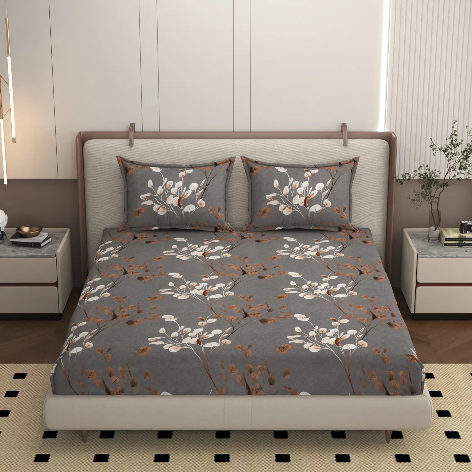 Ashwood - King - Fitted Bedsheet (78×72 inches)