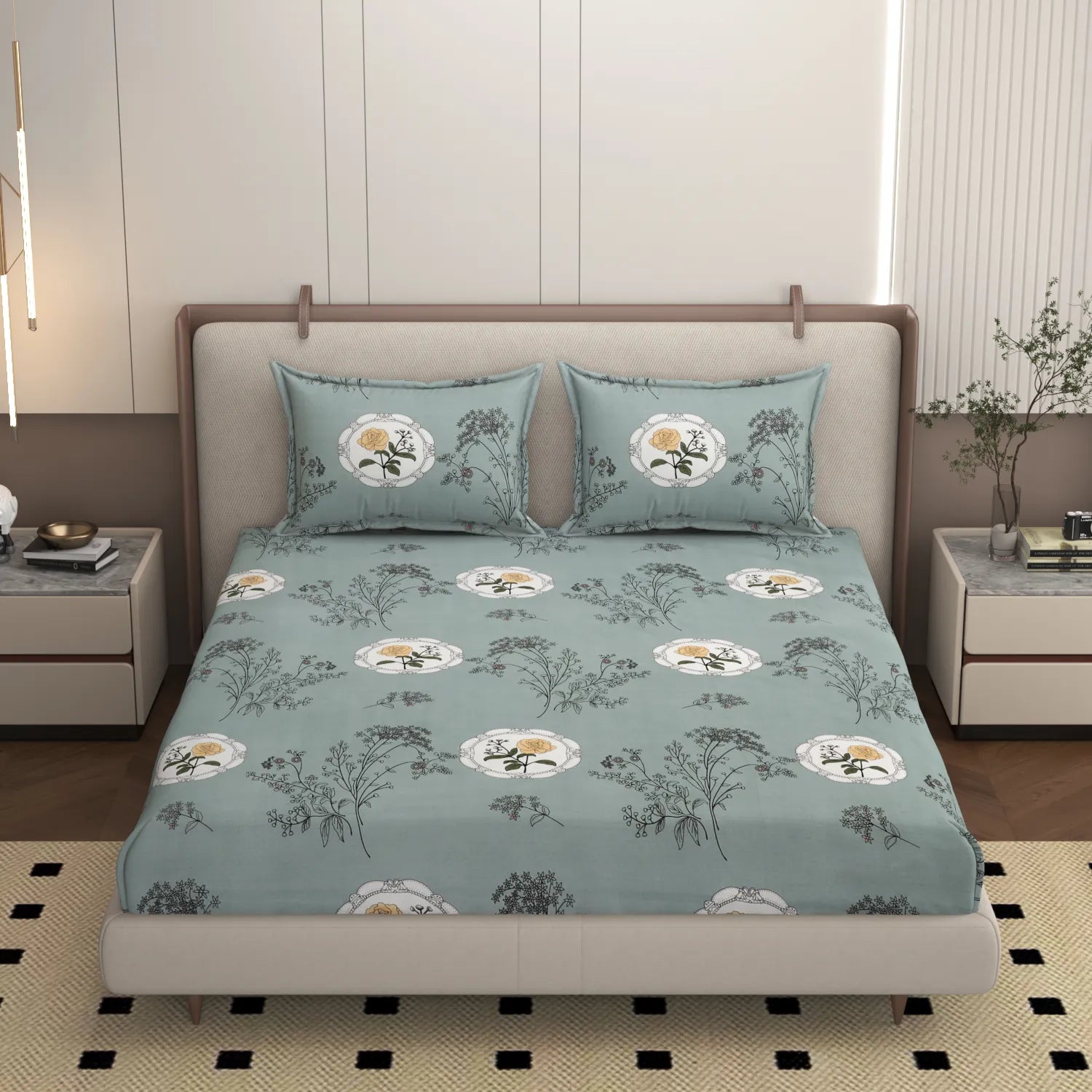 Botanica - King - Fitted Bedsheet (78×72 inches)