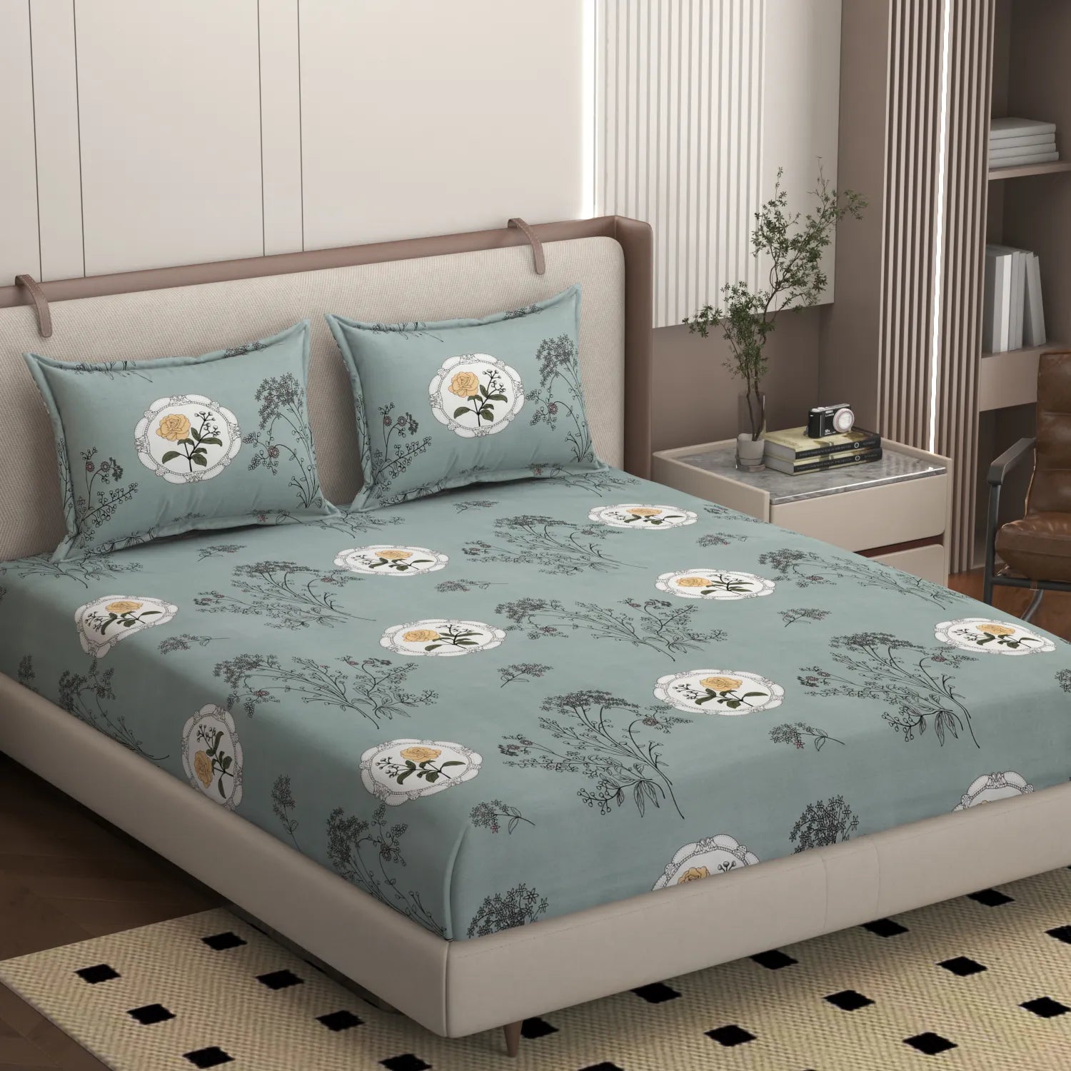 Botanica - King - Fitted Bedsheet (78×72 inches)