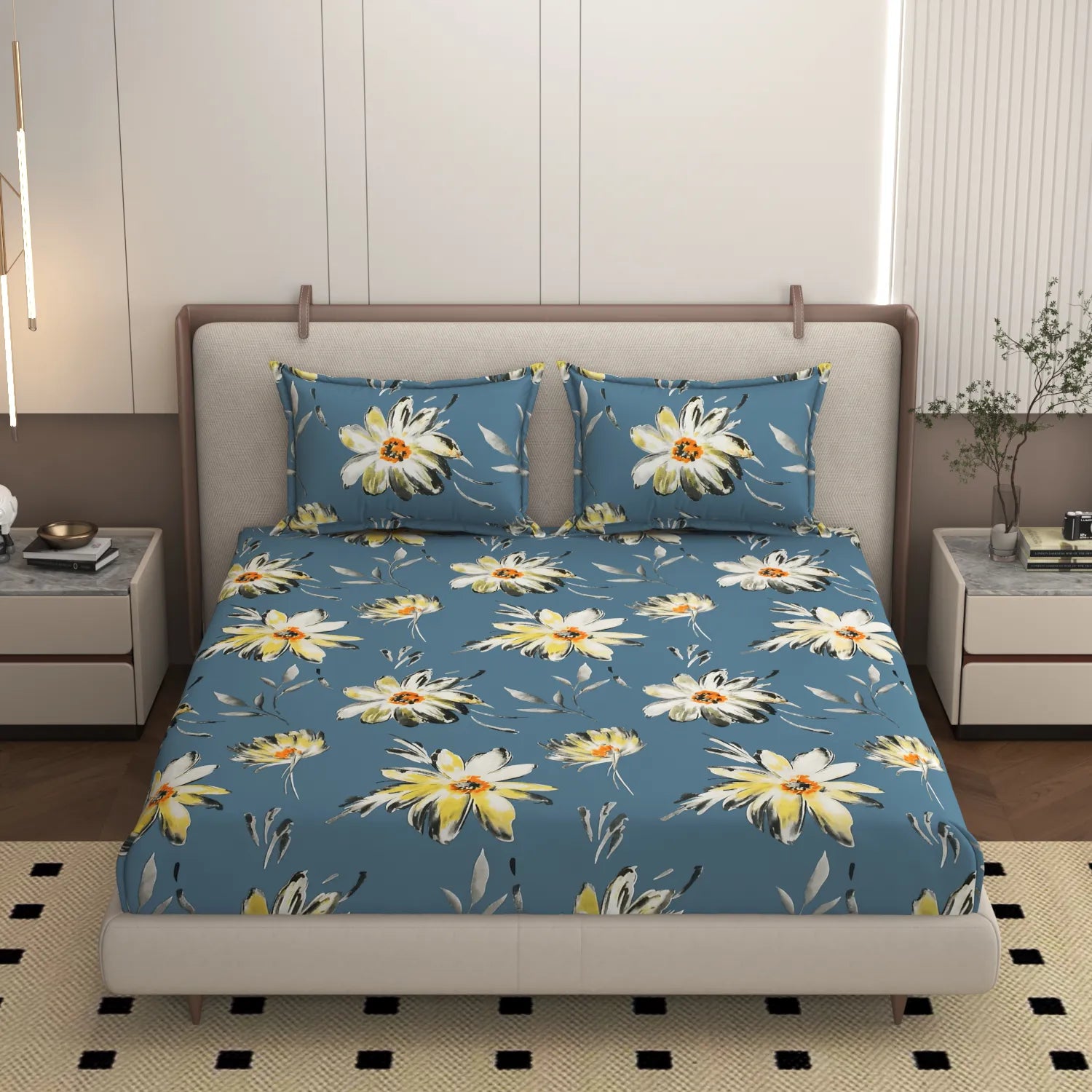 Claudia - King - Fitted Bedsheet (78×72 inches)