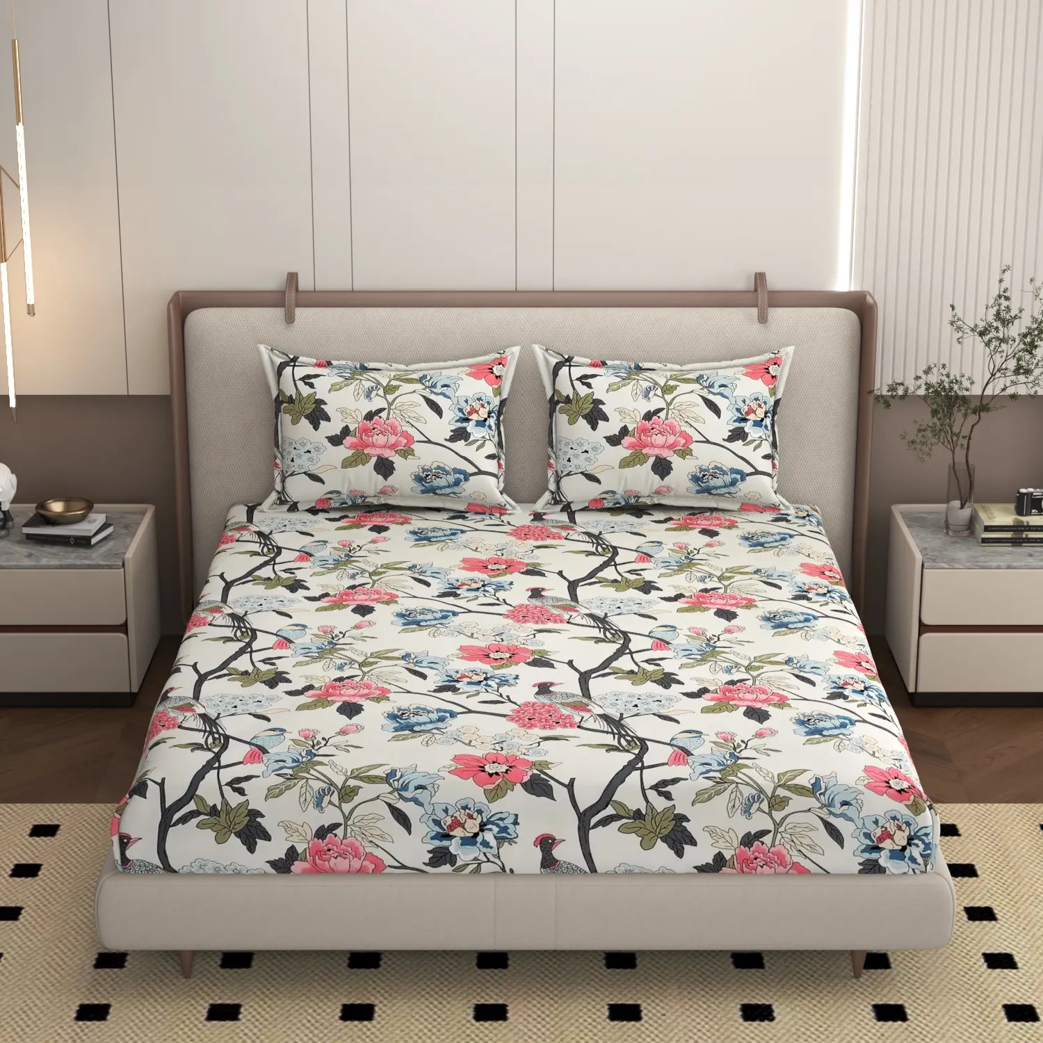 Petunia - King - Fitted Bedsheet (78×72 inches)