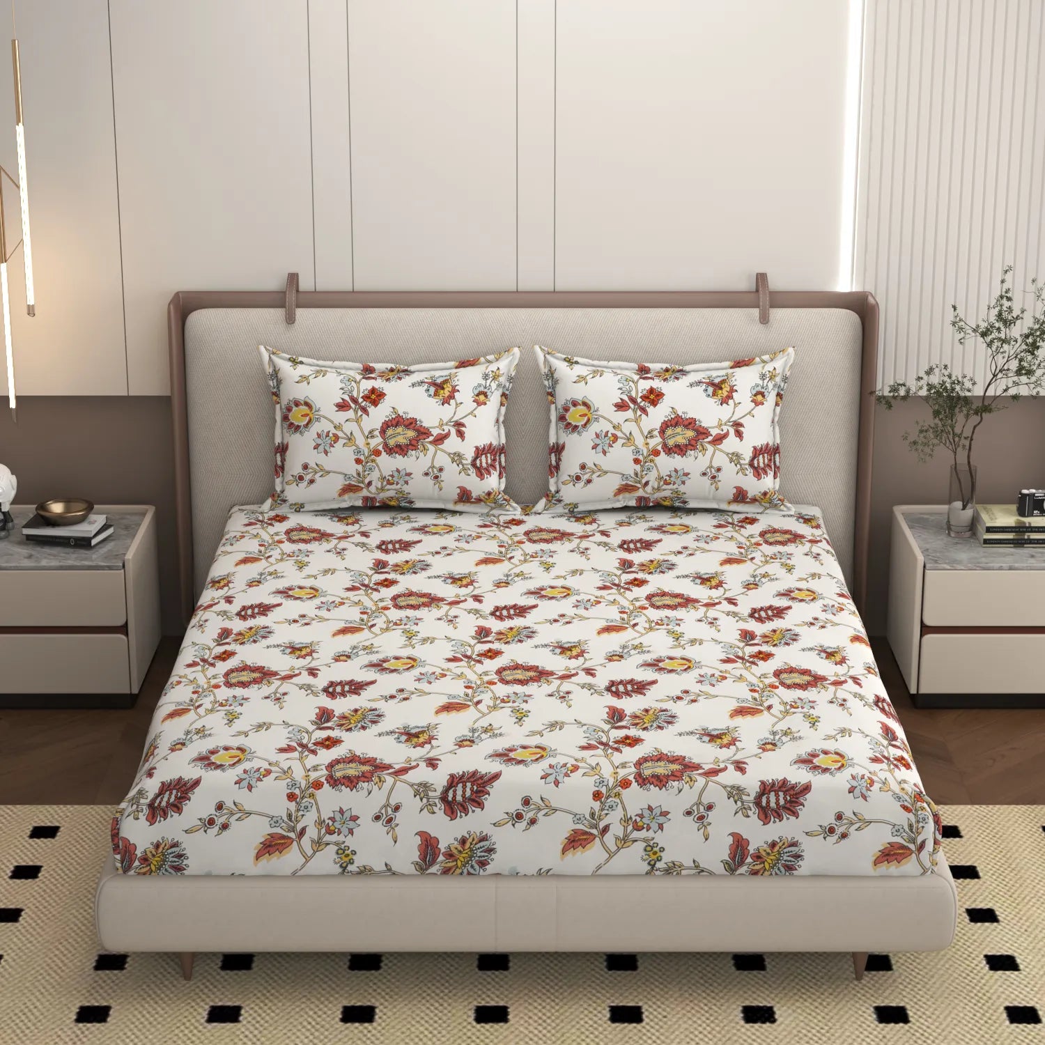 Scarlett - King - Fitted Bedsheet (78×72 inches)