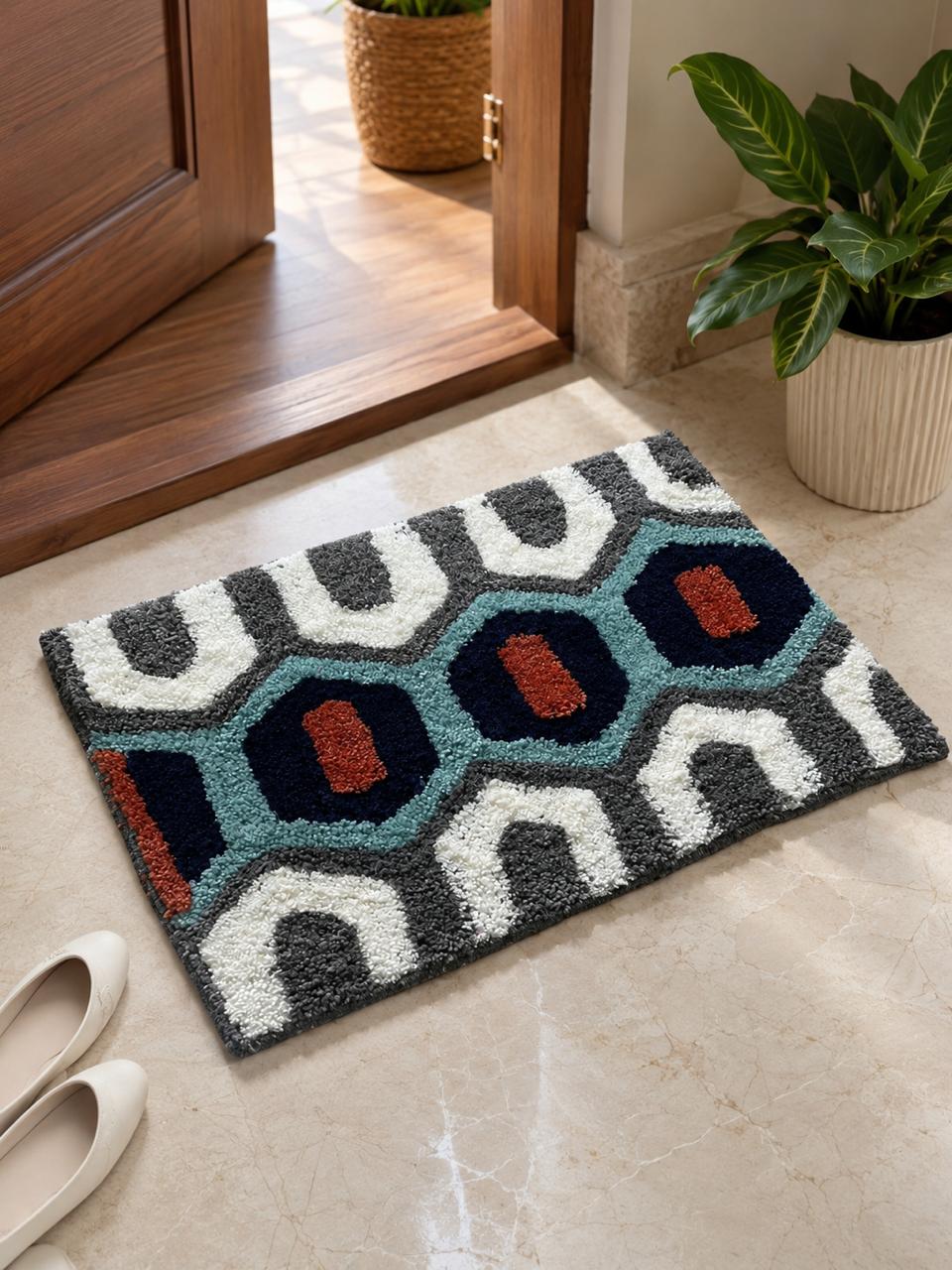 Nicola - Anti-Slip Microfibre Doormat (40x60 cm)