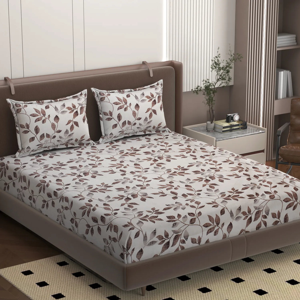 Nova - King - Fitted Bedsheet (78×72 inches)