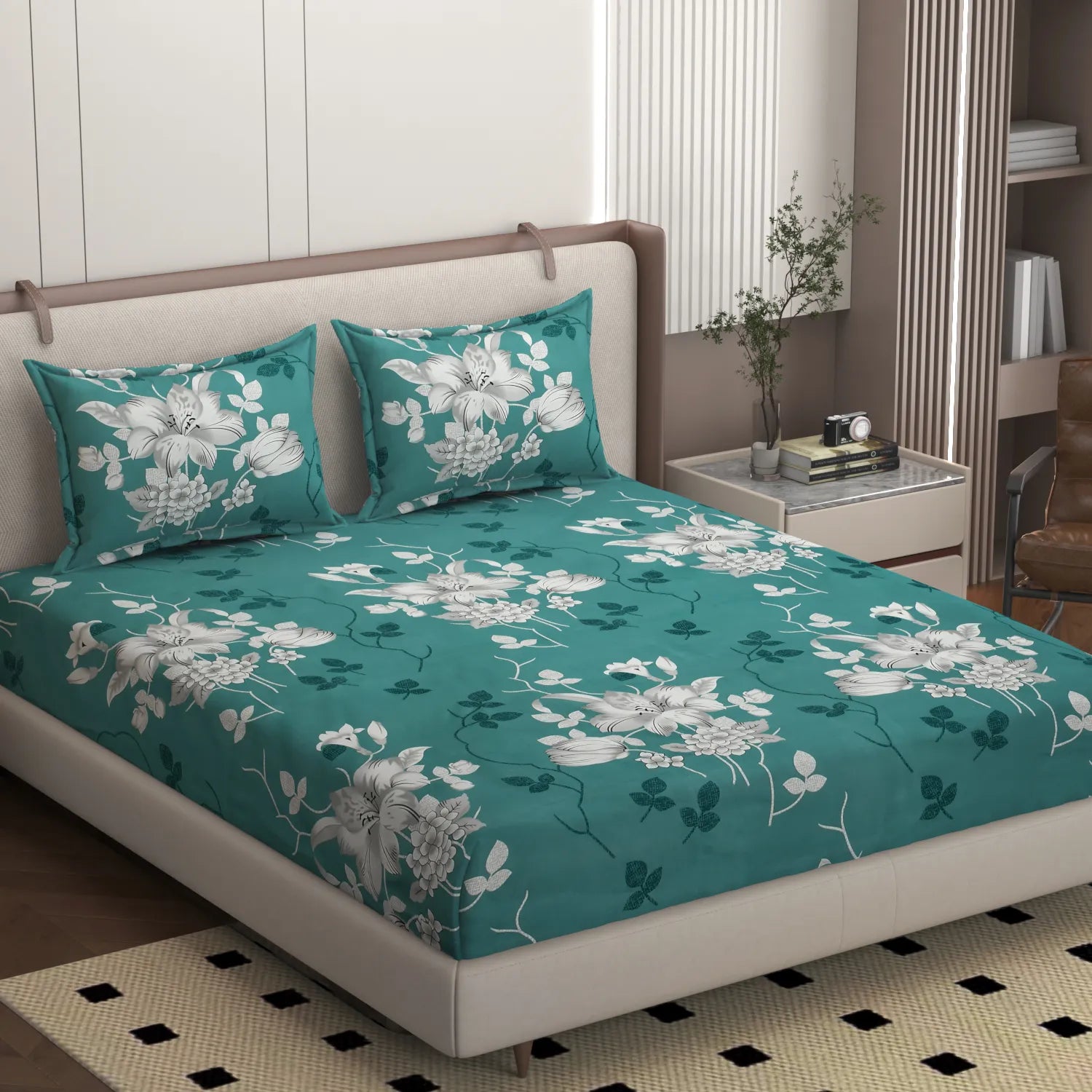 Oceana - King - Fitted Bedsheet (78×72 inches)