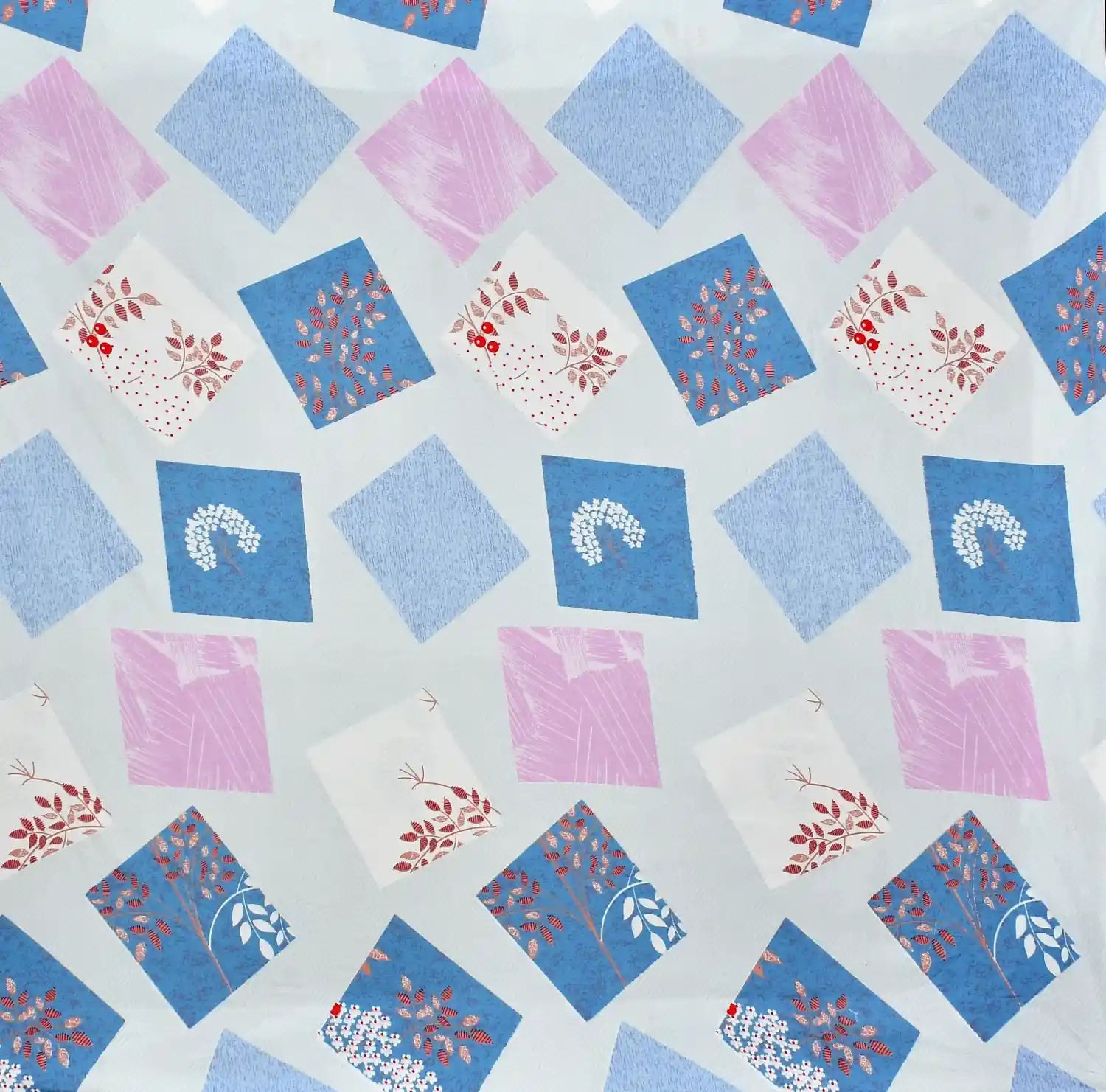 Oriental Blossom - Queen/Double - Fitted Bedsheet (76×72 inches)