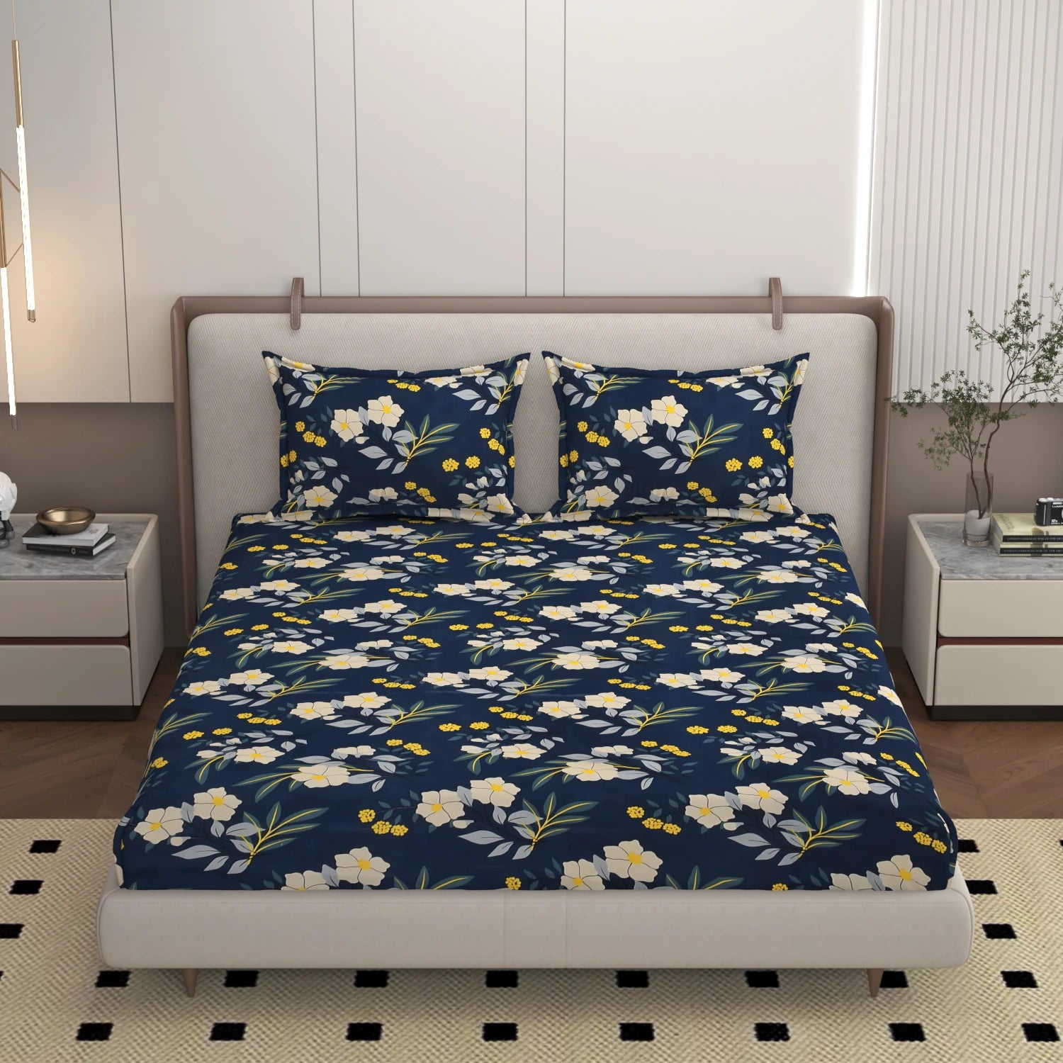 Orion - King - Fitted Bedsheet (78×72 inches)