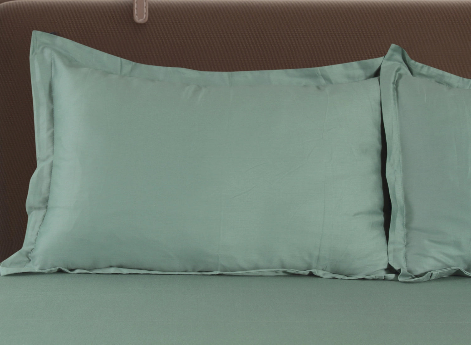 PURITY - Olive - Pure Cotton King Bedsheet (108×108 inches)