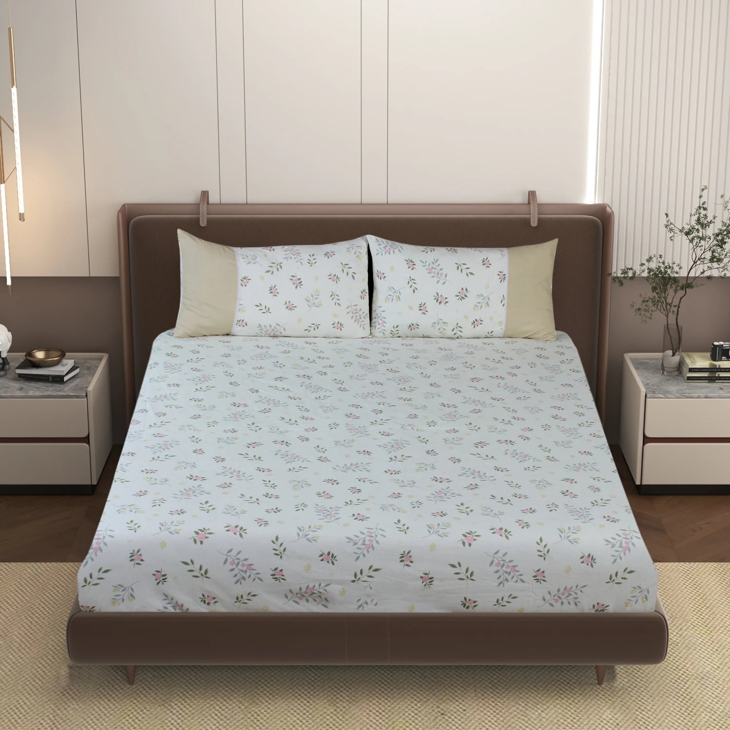 Palacia - Panel - King Fitted Bedsheet (78×72 inches)