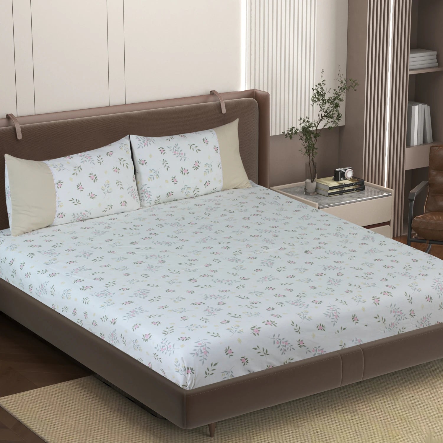 Palacia - Panel - King Fitted Bedsheet (78×72 inches)