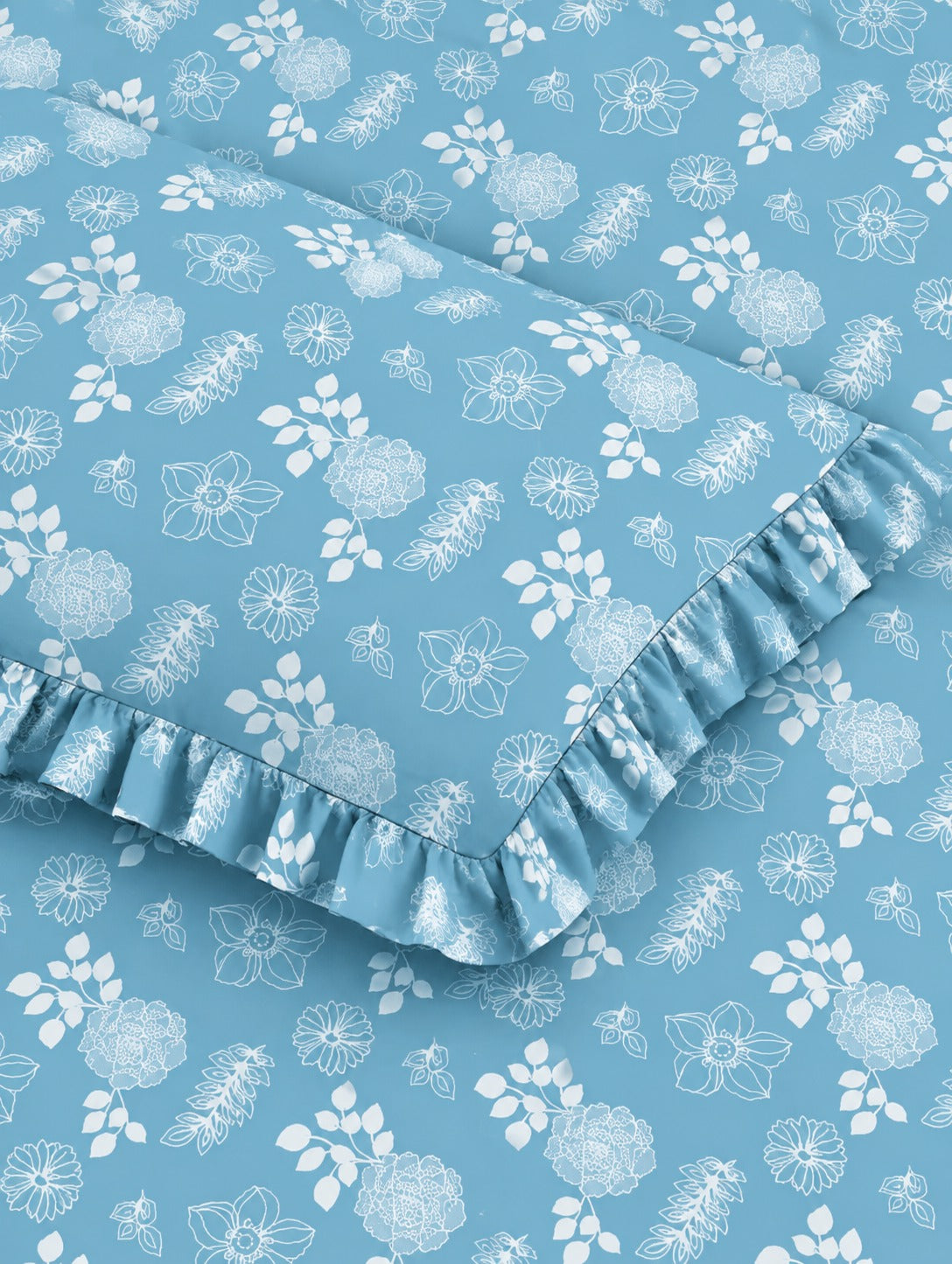 Pandora - Frilled - King Fitted Bedsheet (78×72 inches)