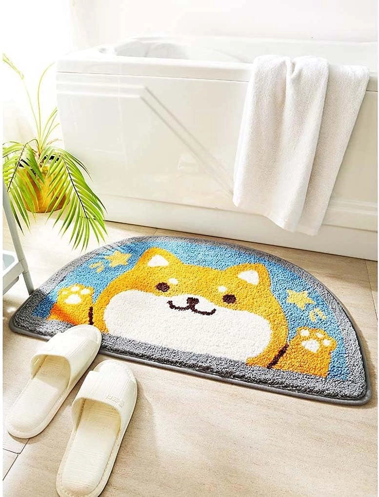 Paws - Anti-Slip Microfibre Doormat (40x60 cm) - Pack of 1