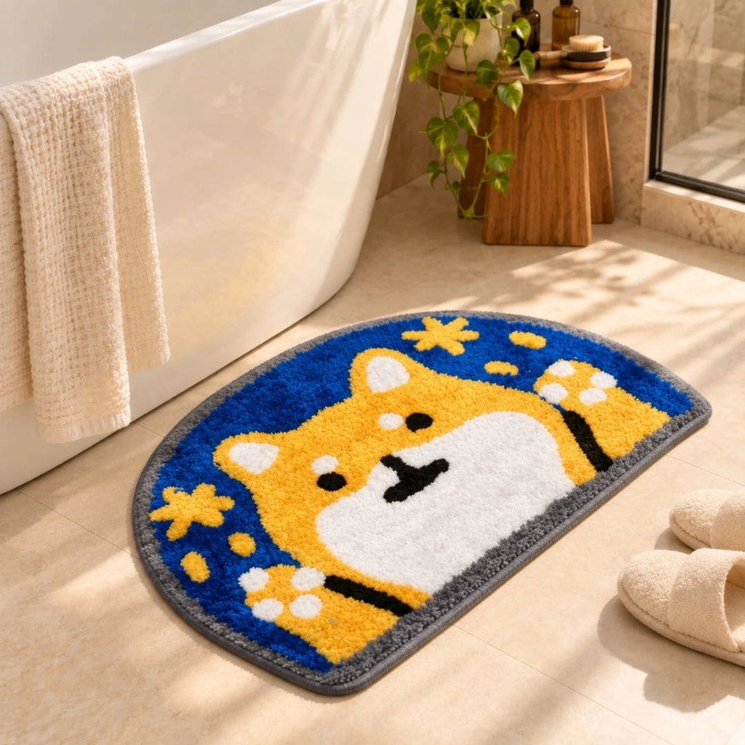 Paws - Anti-Slip Microfibre Doormat (40x60 cm) - Pack of 1
