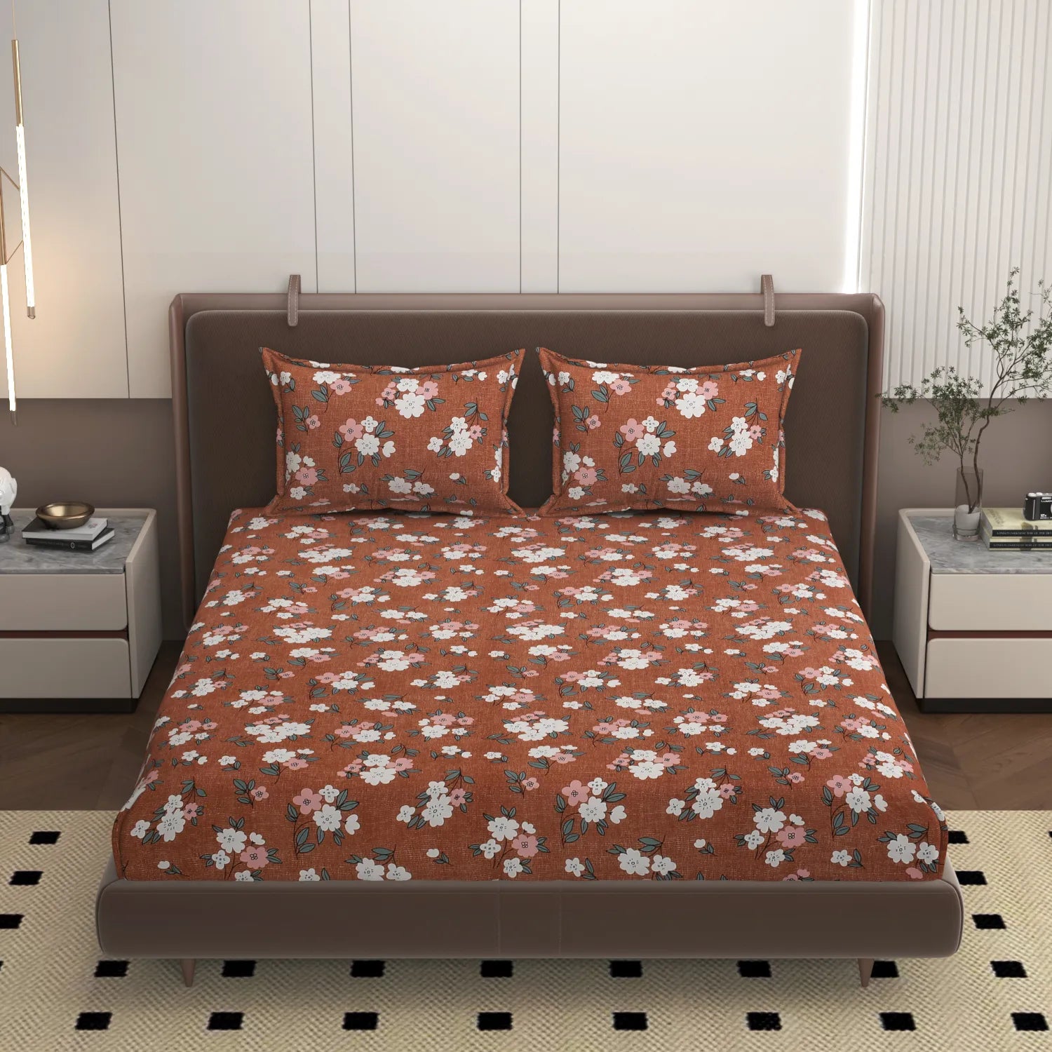 Picasa - King - Fitted Bedsheet (78×72 inches)