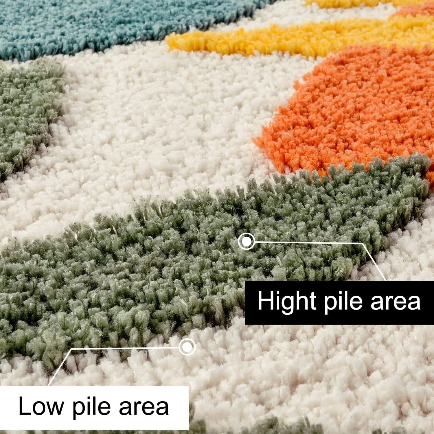 Rainbow - Anti-Slip Microfibre Doormat (40x60 cm) - Pack of 1