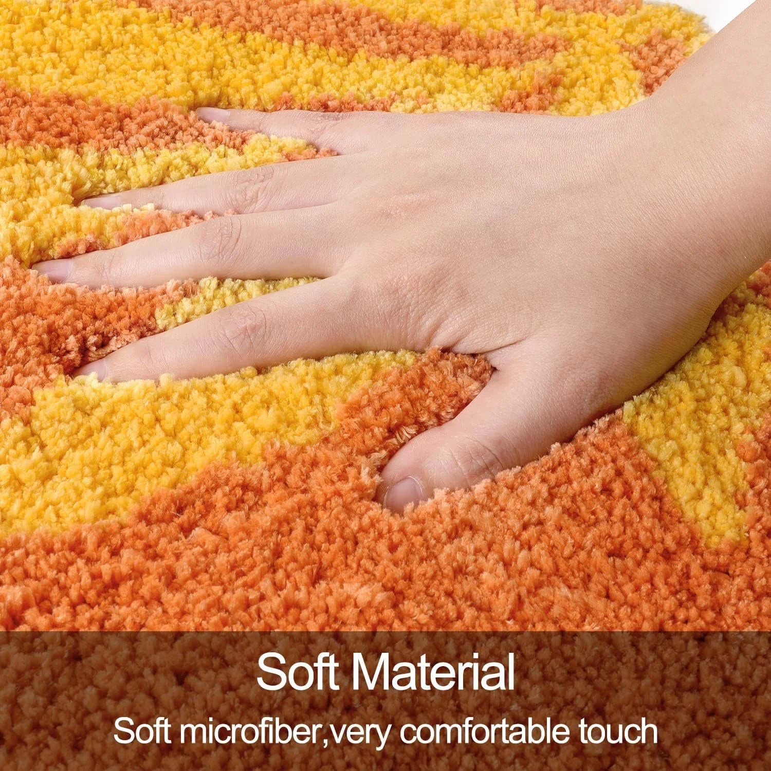 Rainbow - Anti-Slip Microfibre Doormat (40x60 cm) - Pack of 1