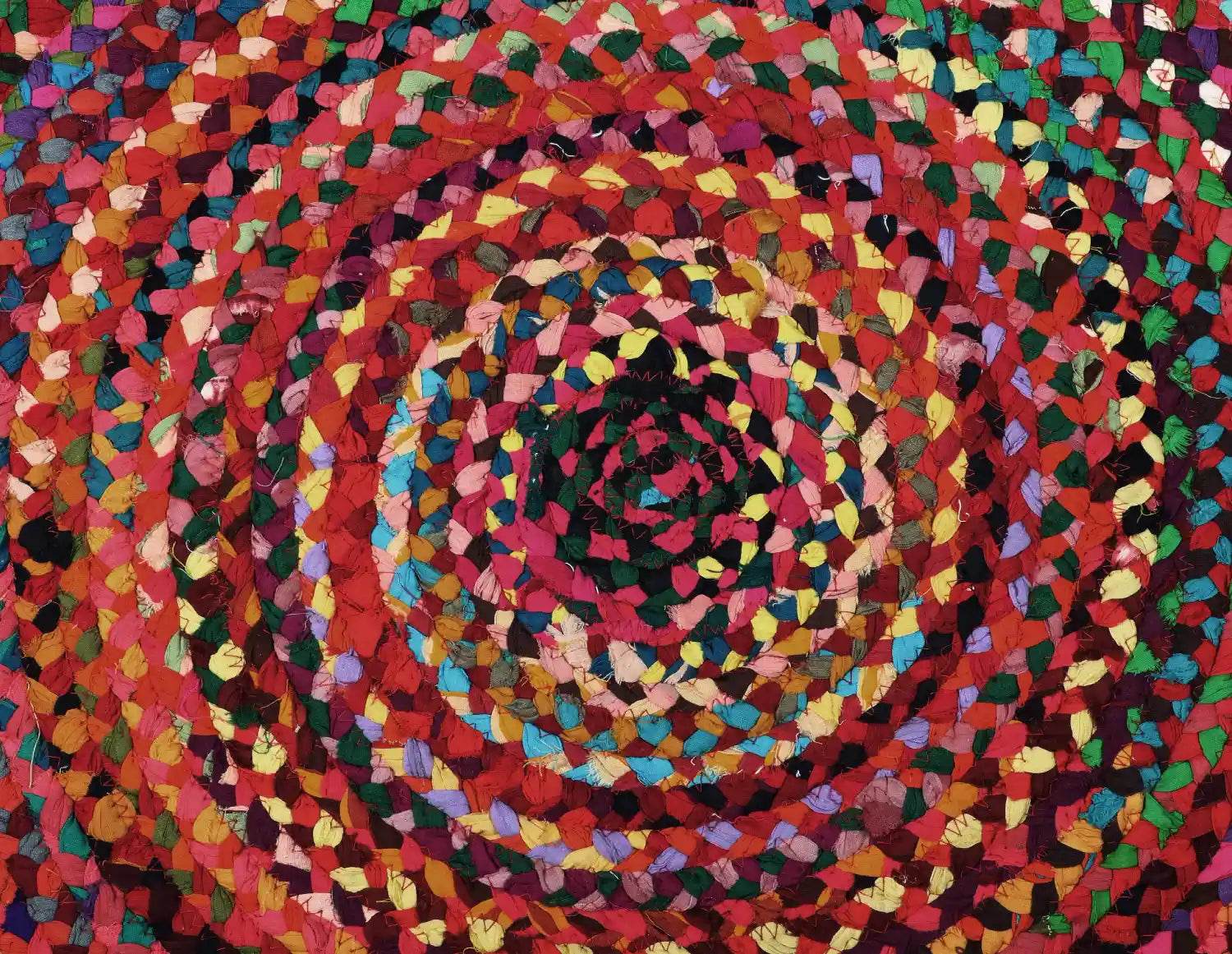 Recycled Cotton Rug - Rainbow