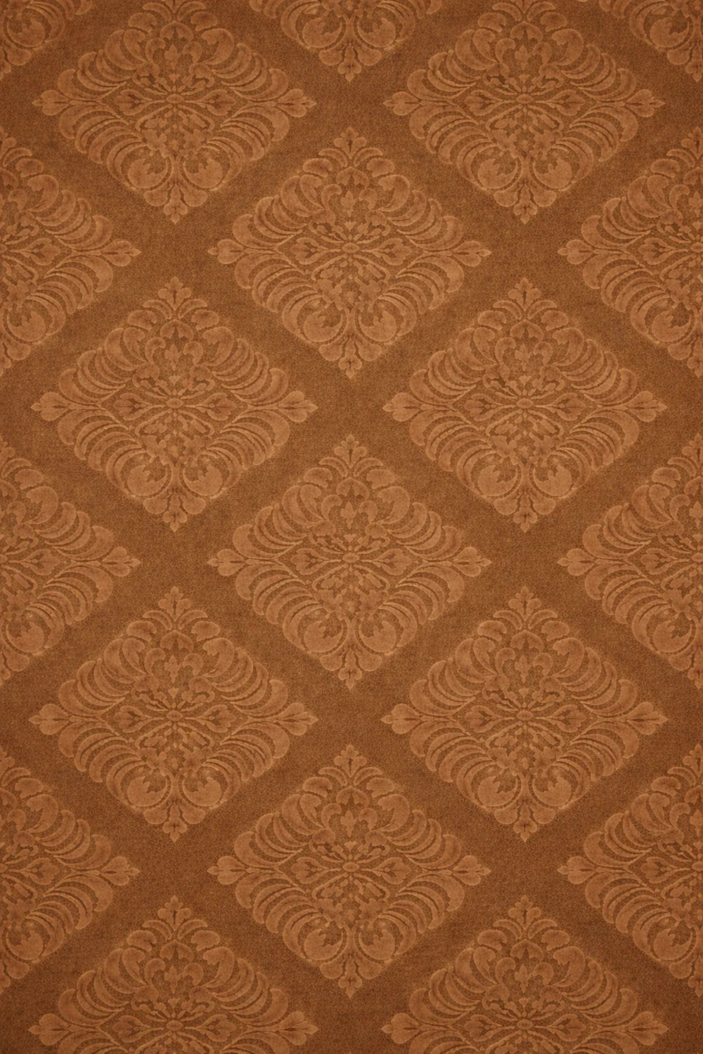 Regalia Coffee - Embossed Flat King Size Bedsheet (108×108 inches)