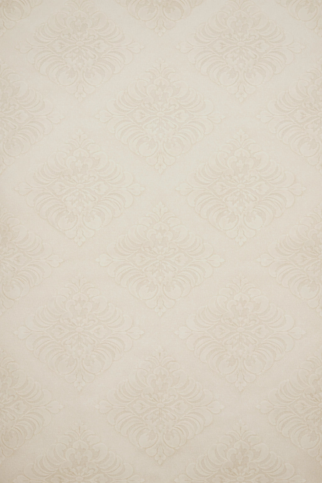 Regalia Cream - Embossed Flat King Size Bedsheet (108×108 inches)