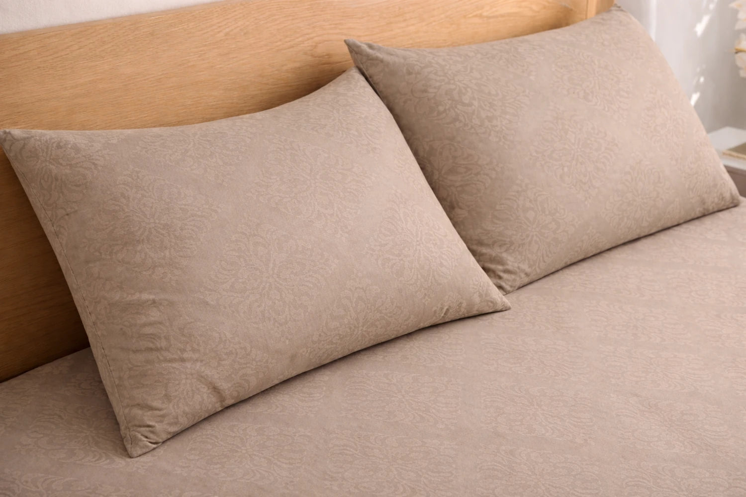 Regalia Dunes - Embossed Flat King Size Bedsheet (108×108 inches)