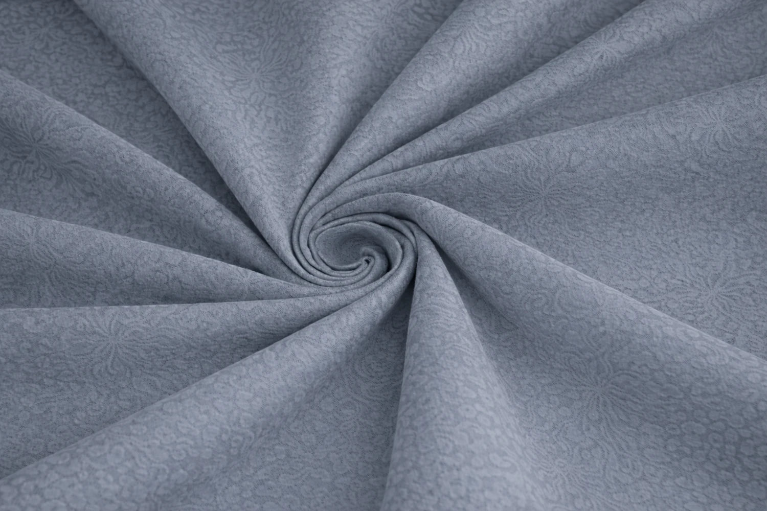 Regalia Grey - Embossed Flat King Size Bedsheet (108×108 inches)