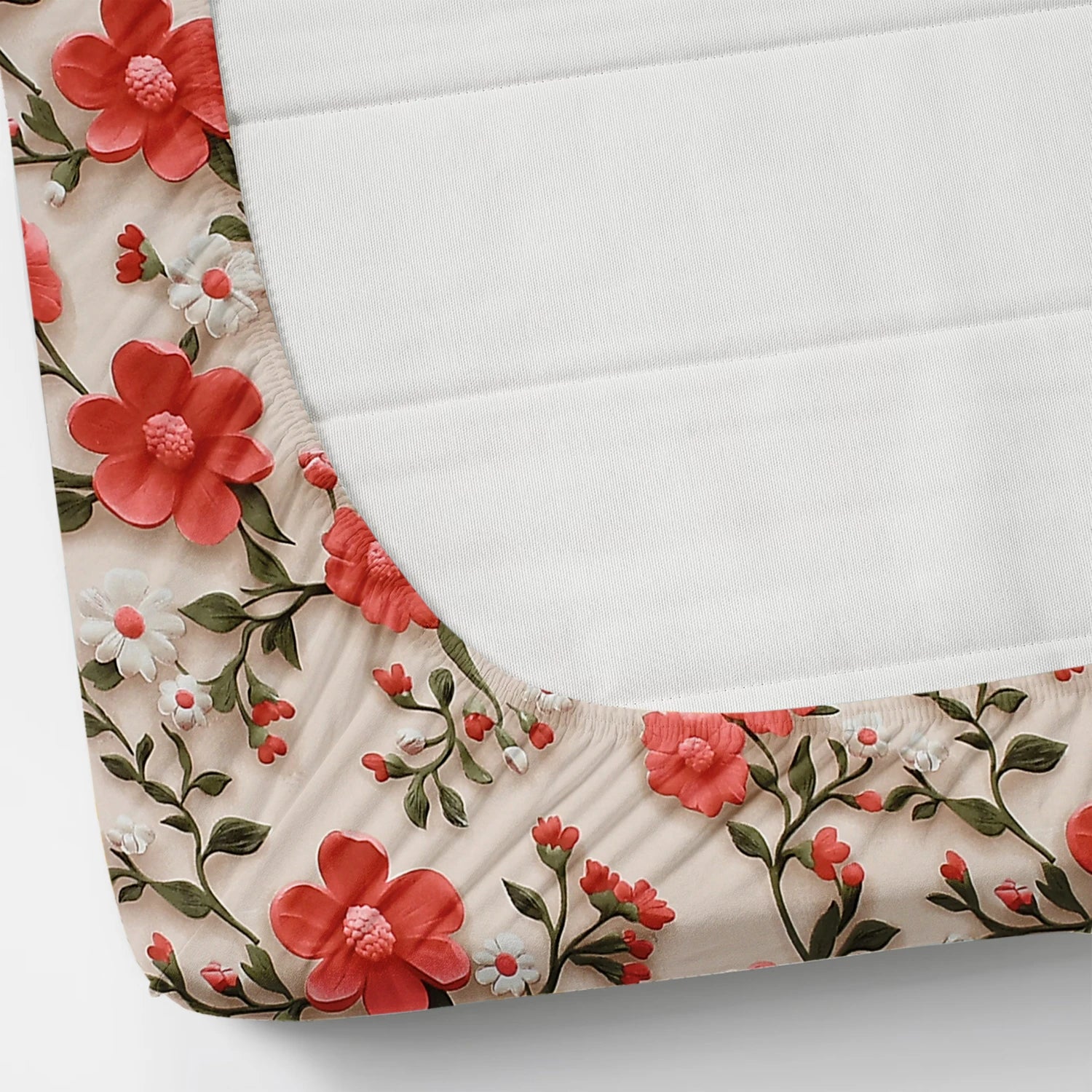 Rosella - King - 7D Design Fitted Bedsheet (78×72 inches)