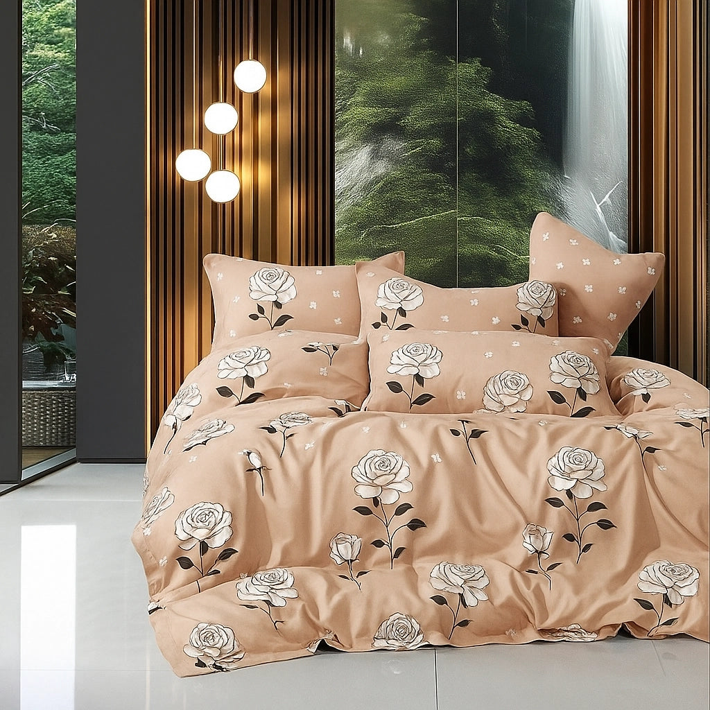 Rosey - King - Fitted Bedsheet (78×72 inches)