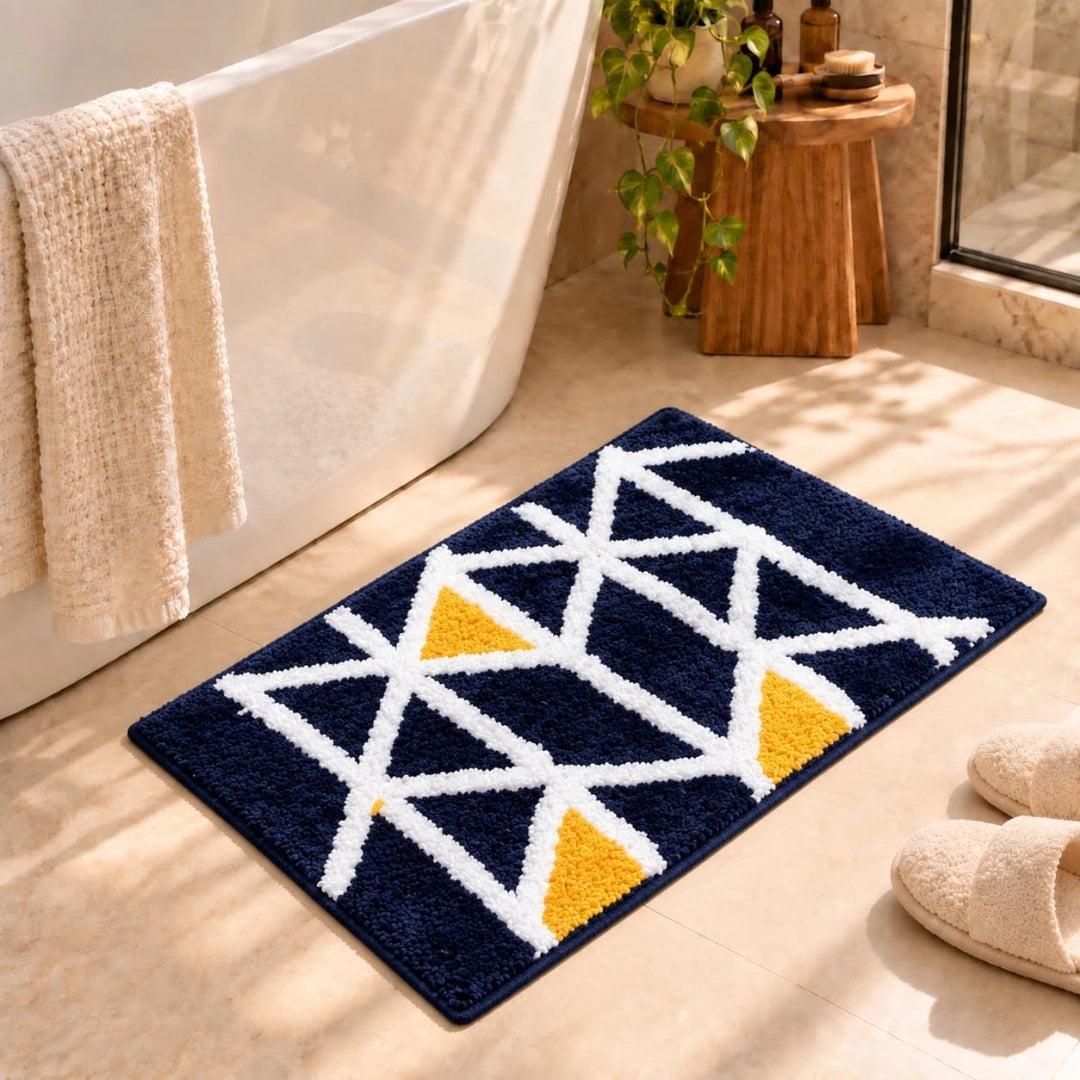 Santorini - Anti-Slip Microfibre Doormat (40x60 cm) - Pack of 1