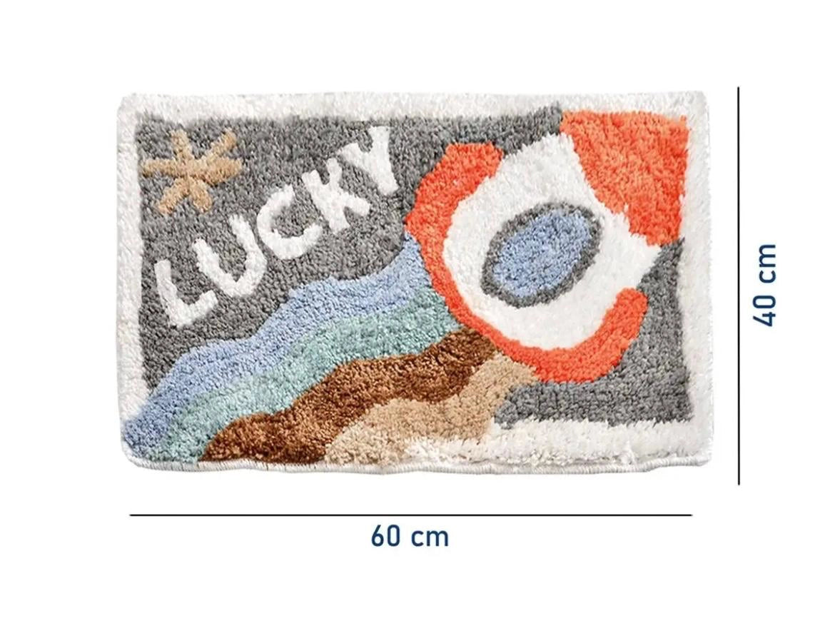 Spaceship - Anti-Slip Microfibre Doormat (40x60 cm) - Pack of 1