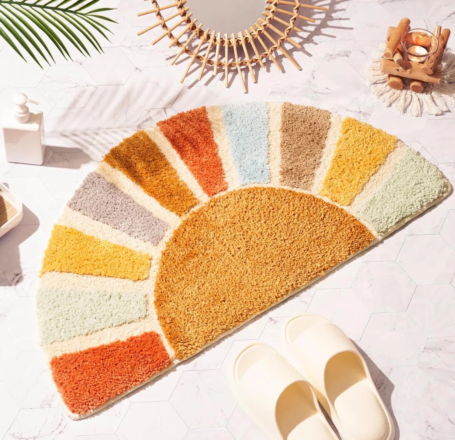 Sunshine - Anti-Slip Microfibre Doormat (40x60 cm) - Pack of 1