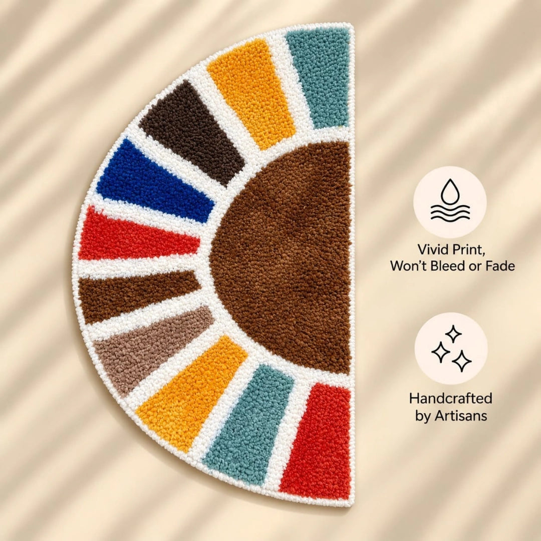 Sunshine - Anti-Slip Microfibre Doormat (40x60 cm) - Pack of 1