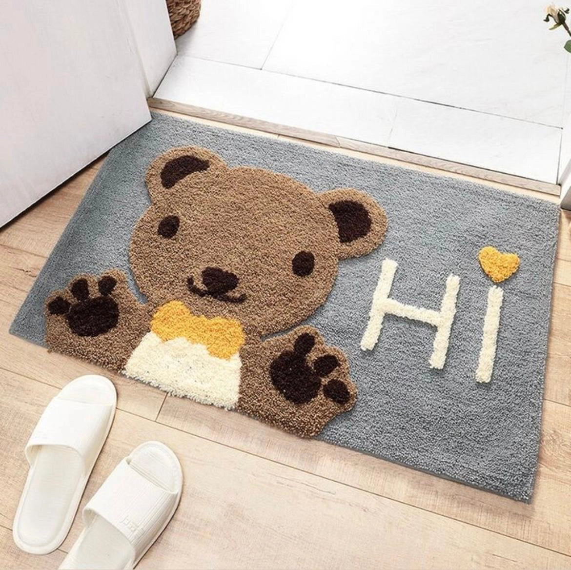 Ted - Anti-Slip Microfibre Doormat (40x60 cm) - Pack of 1