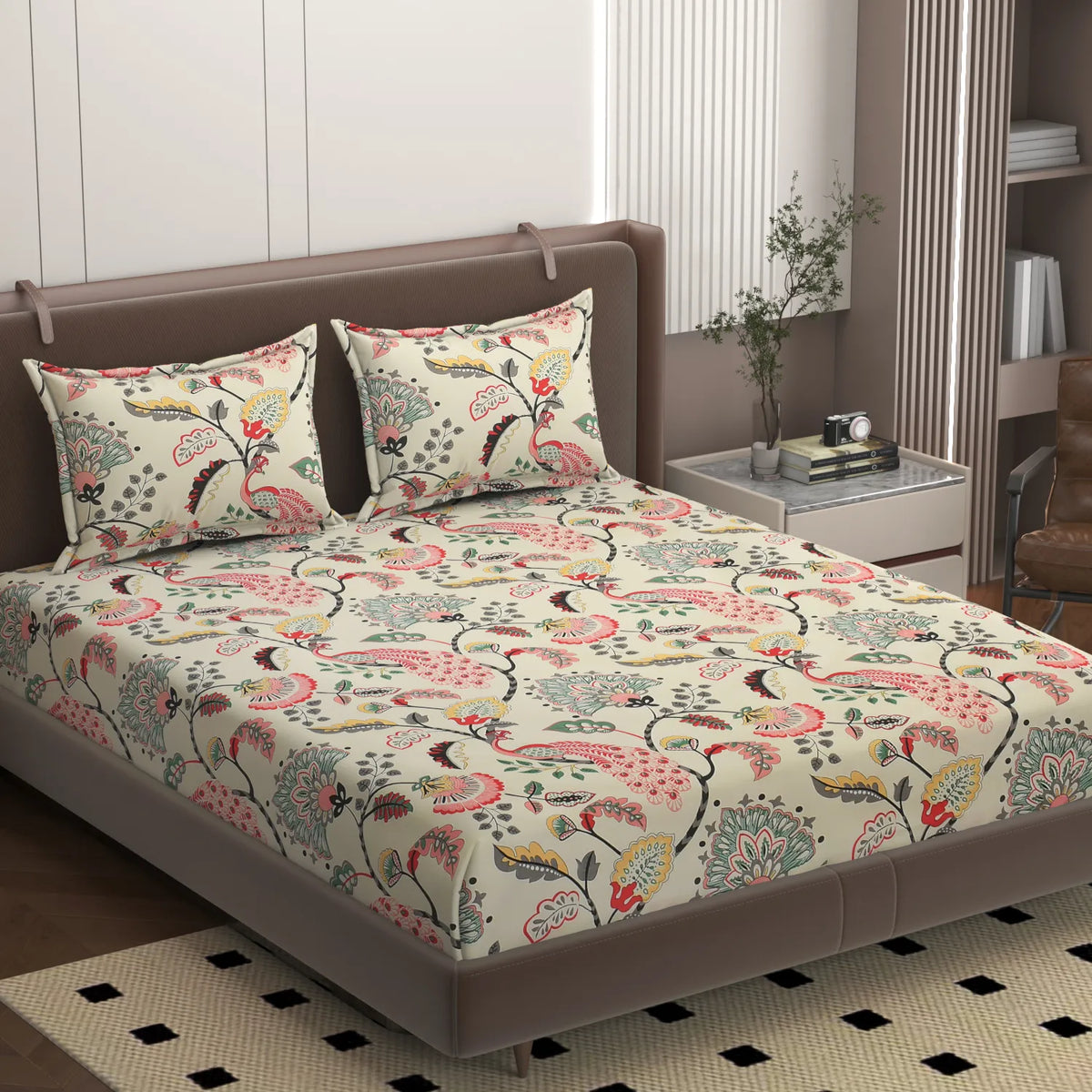 Tropicana - King - Fitted Bedsheet (78×72 inches)