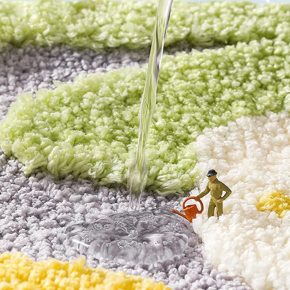 Tulips - Anti-Slip Microfibre Doormat (40x60 cm) - Pack of 1