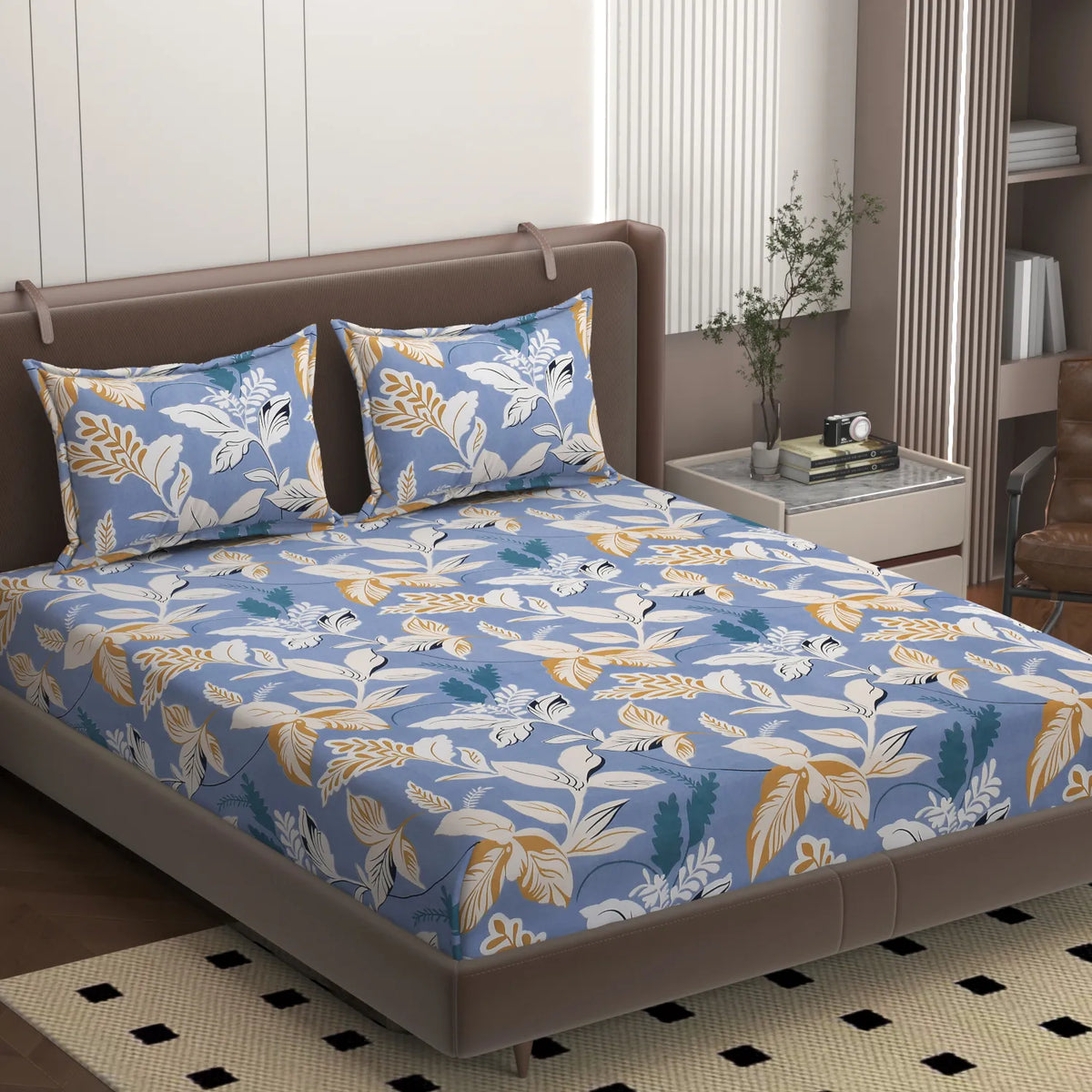 Velora - King - Fitted Bedsheet (78×72 inches)