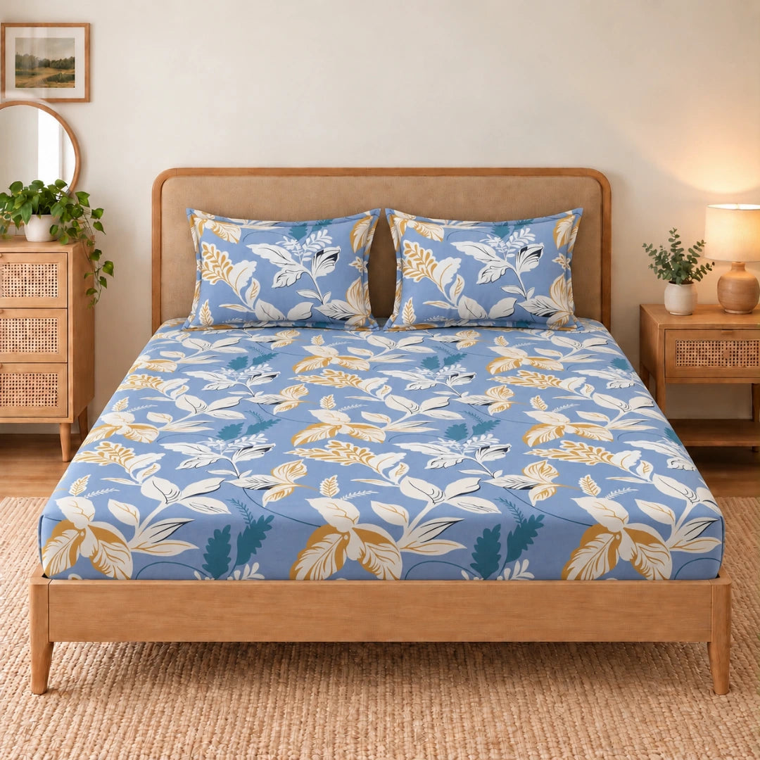 Velora - King - Fitted Bedsheet (78×72 inches)