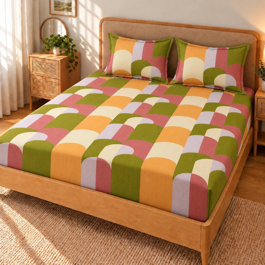Venice - King - Fitted Bedsheet (78×72 inches)