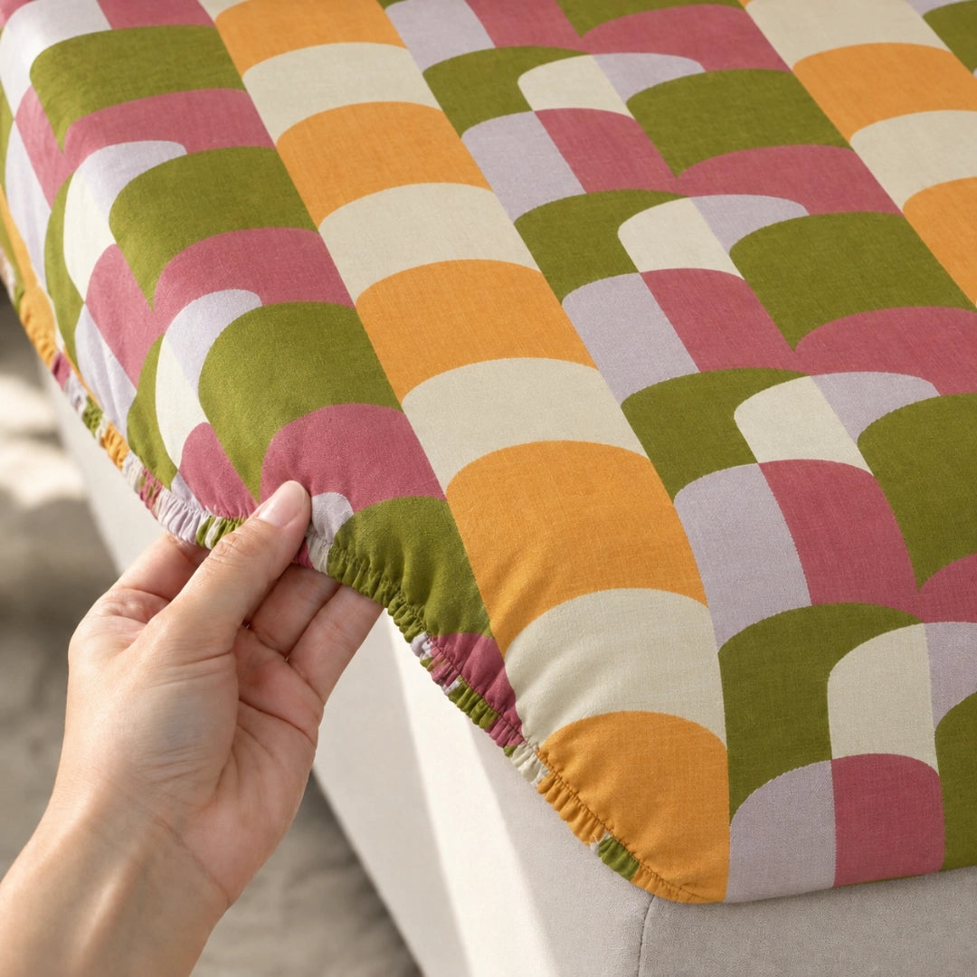 Venice - King - Fitted Bedsheet (78×72 inches)