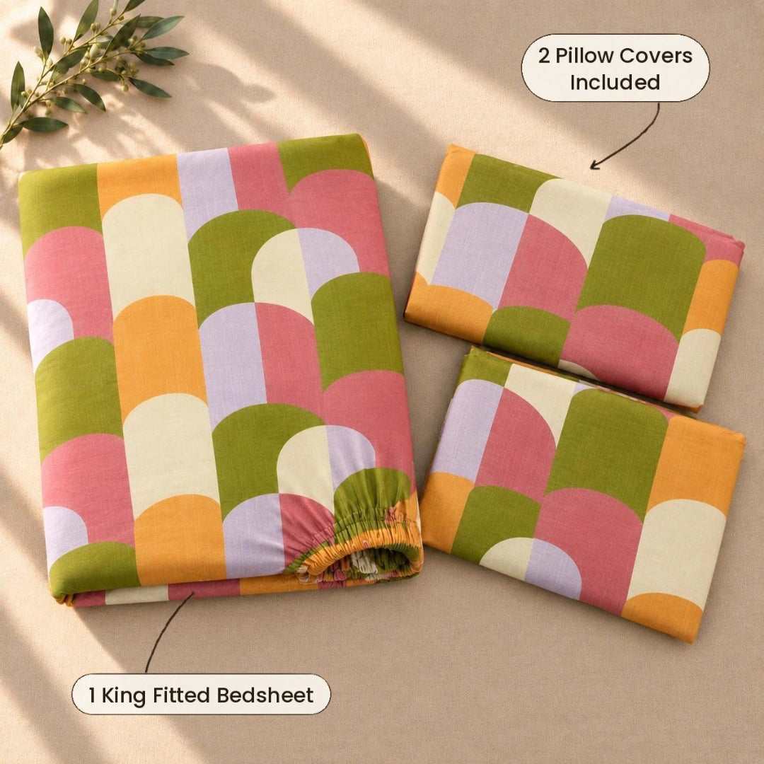 Venice - King - Fitted Bedsheet (78×72 inches)
