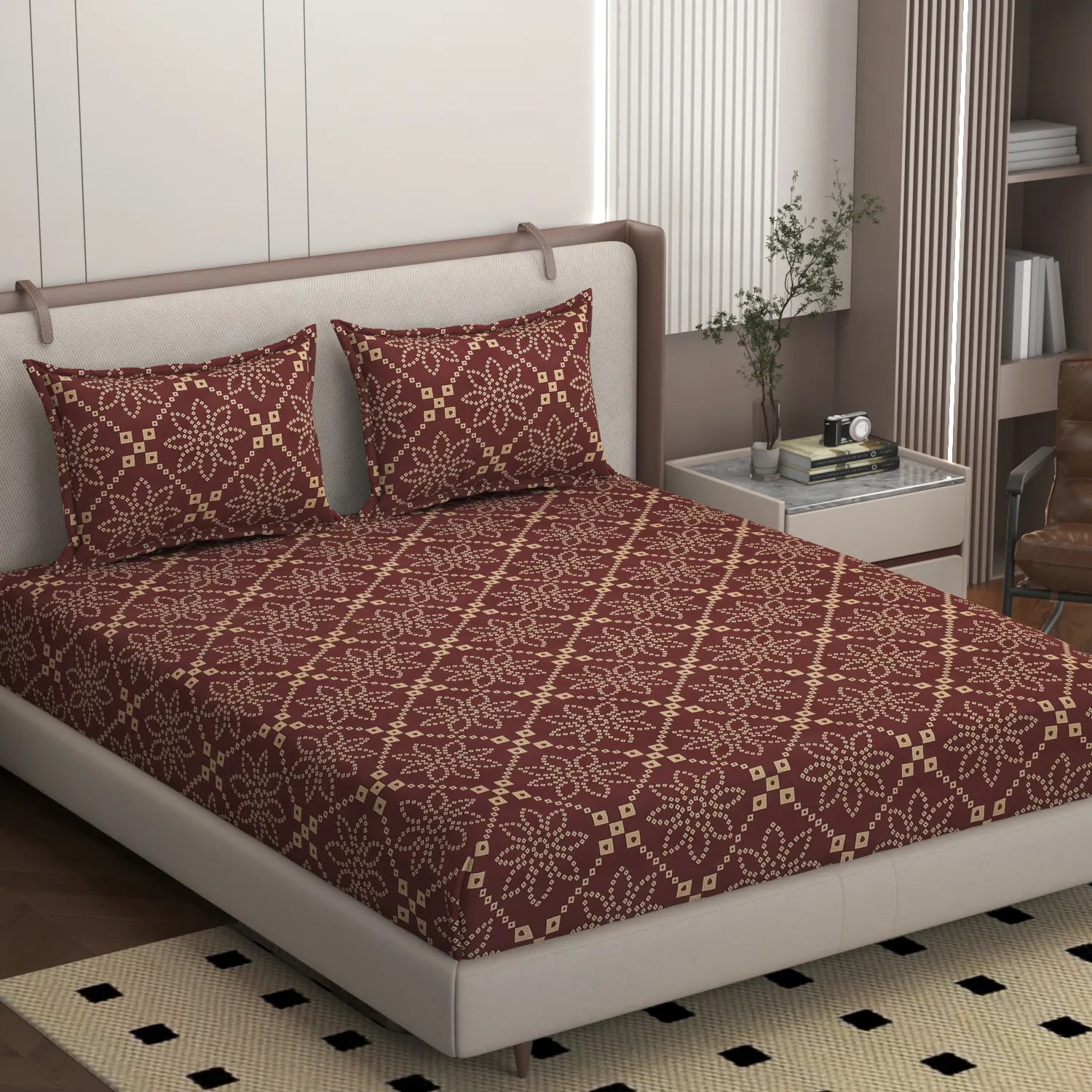 Vivanta - King - Fitted Bedsheet (78×72 inches)