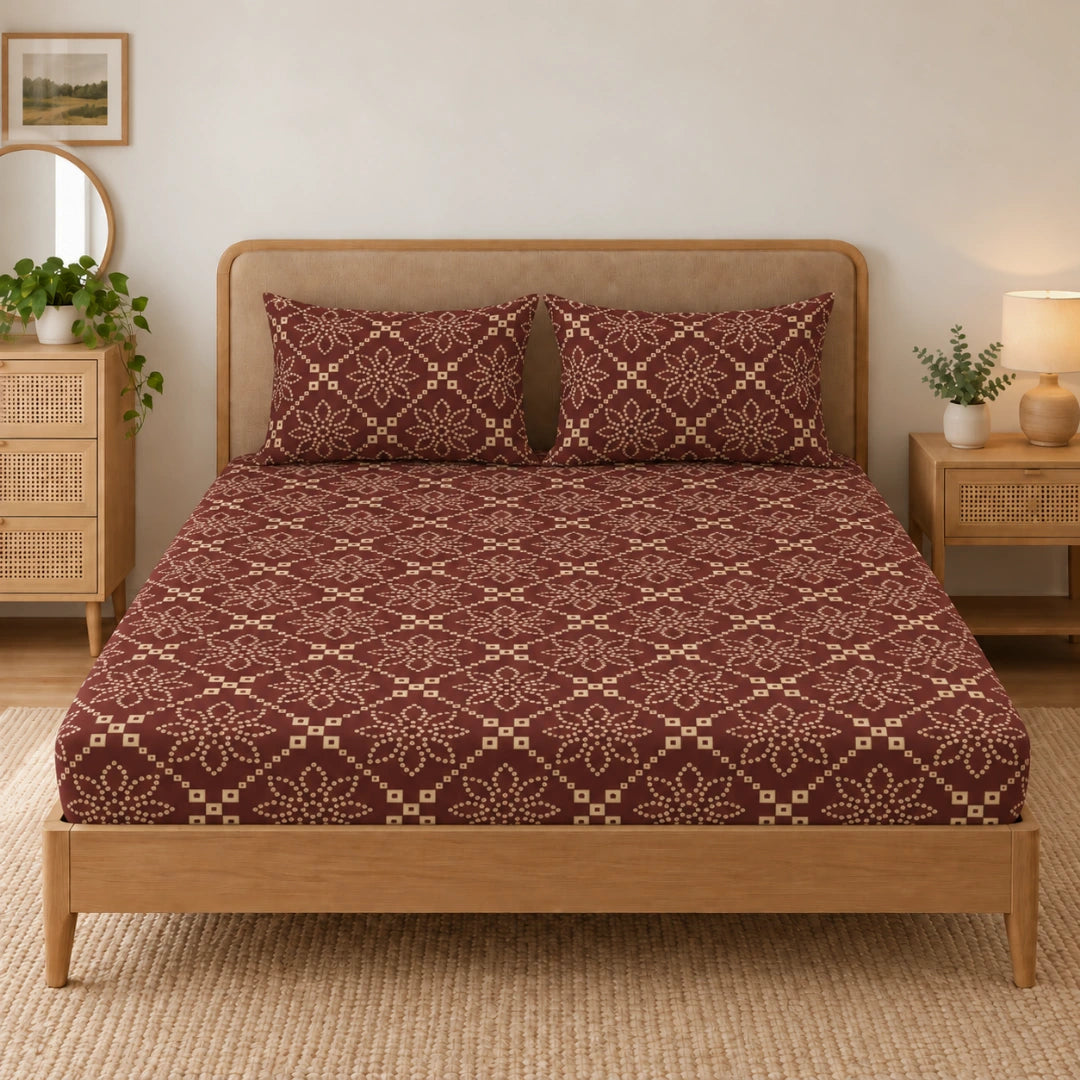 Vivanta - King - Fitted Bedsheet (78×72 inches)